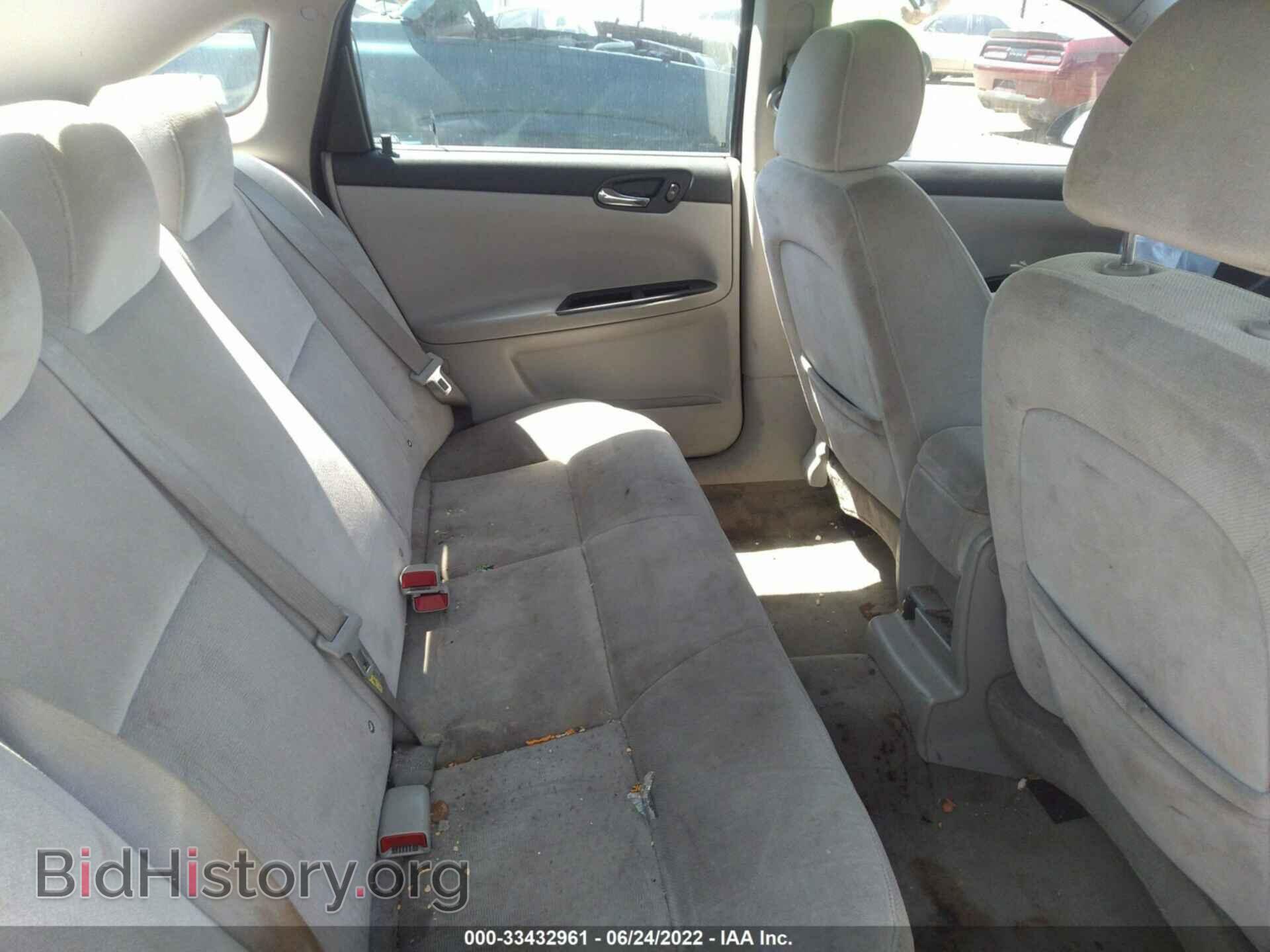 2006 CHEVROLET IMPALA - VIN: 2G1WT58K269346255 - Фото 8