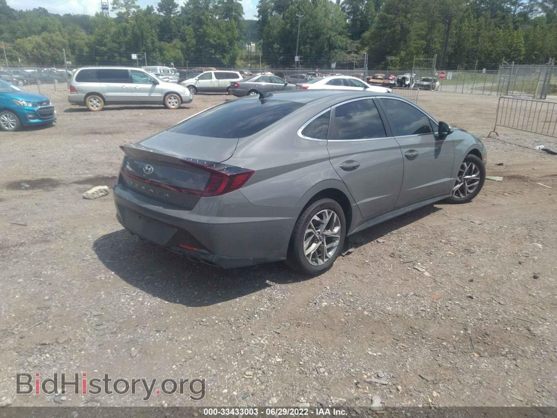 2021 HYUNDAI SONATA - VIN: KMHL64JA5MA148487 - Фото 4
