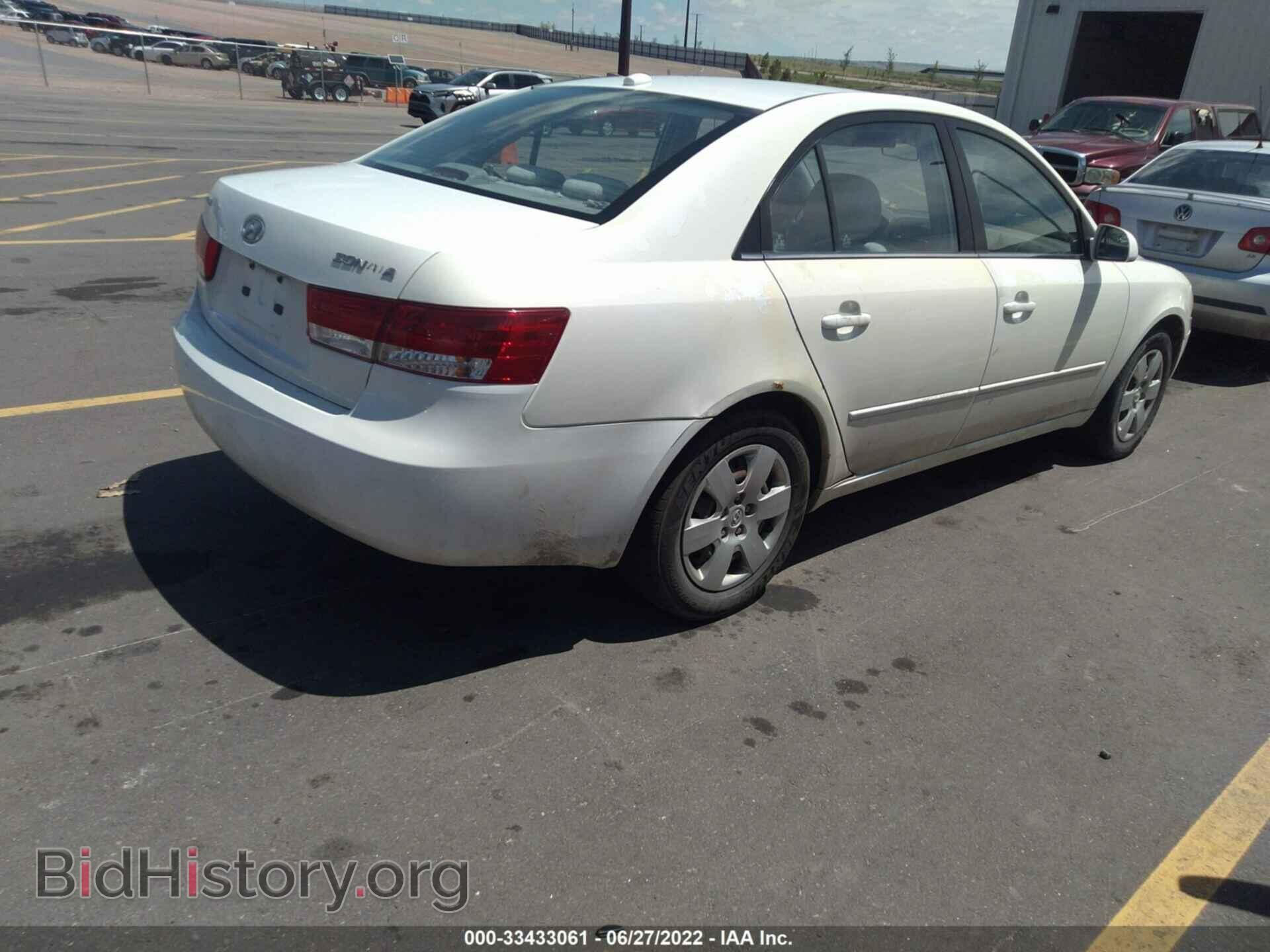 2008 HYUNDAI SONATA - VIN: 5NPET46C38H344684 - Фото 4