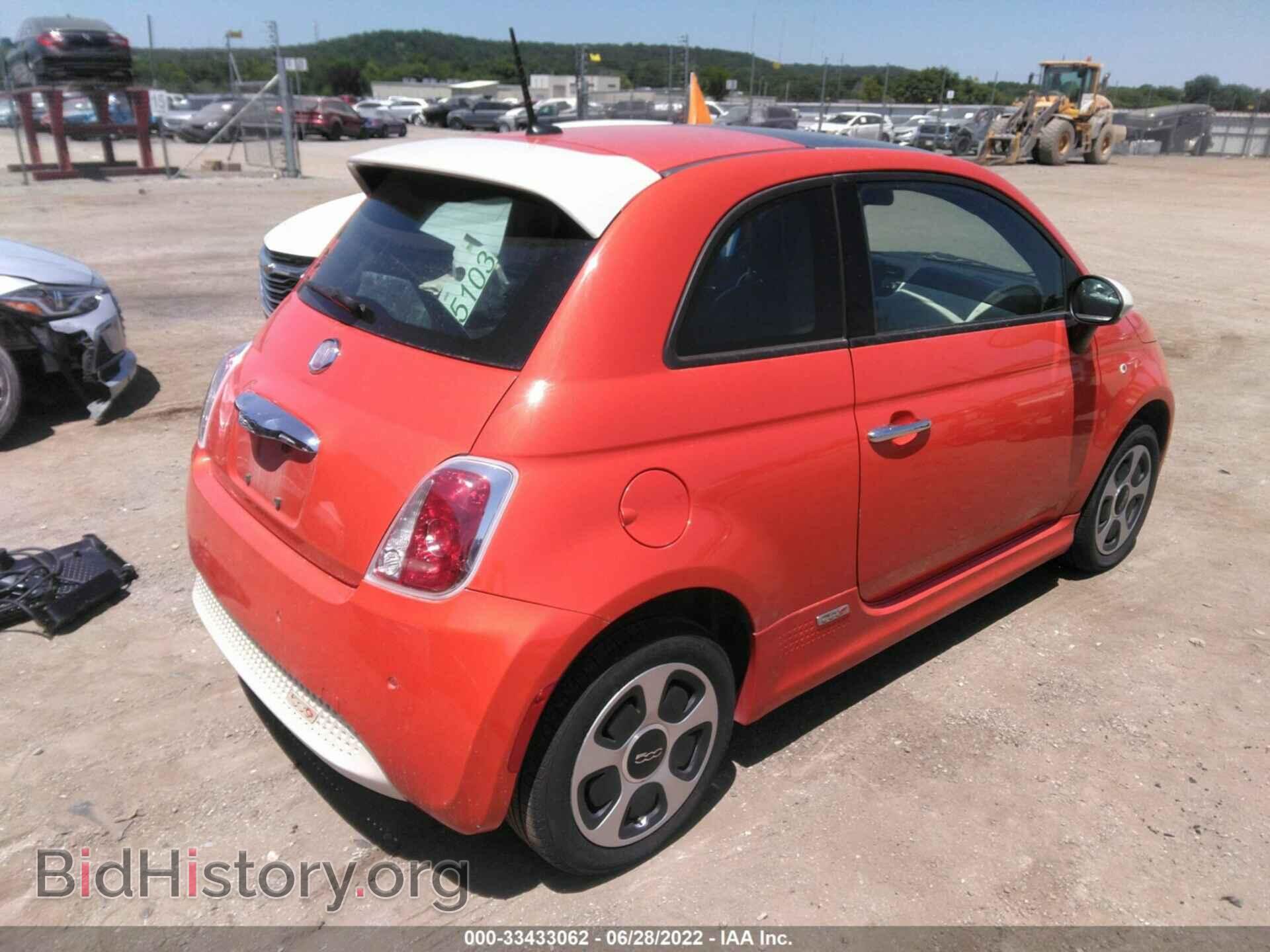 2015 FIAT 500E - VIN: 3C3CFFGE8FT507289 - Фото 4