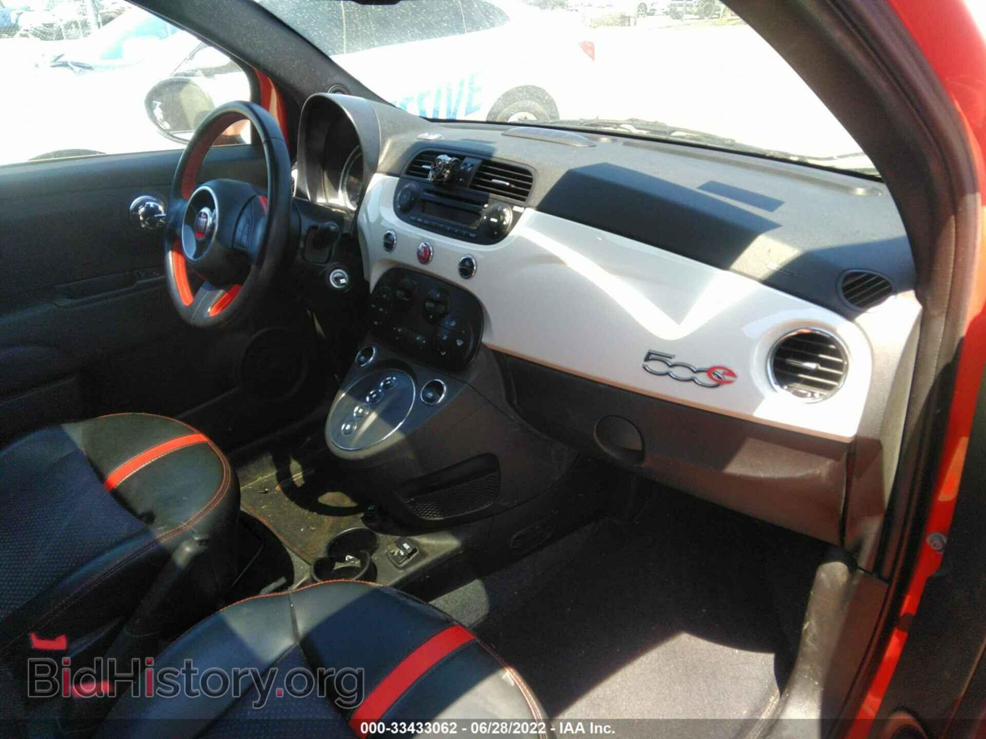 2015 FIAT 500E - VIN: 3C3CFFGE8FT507289 - Фото 5