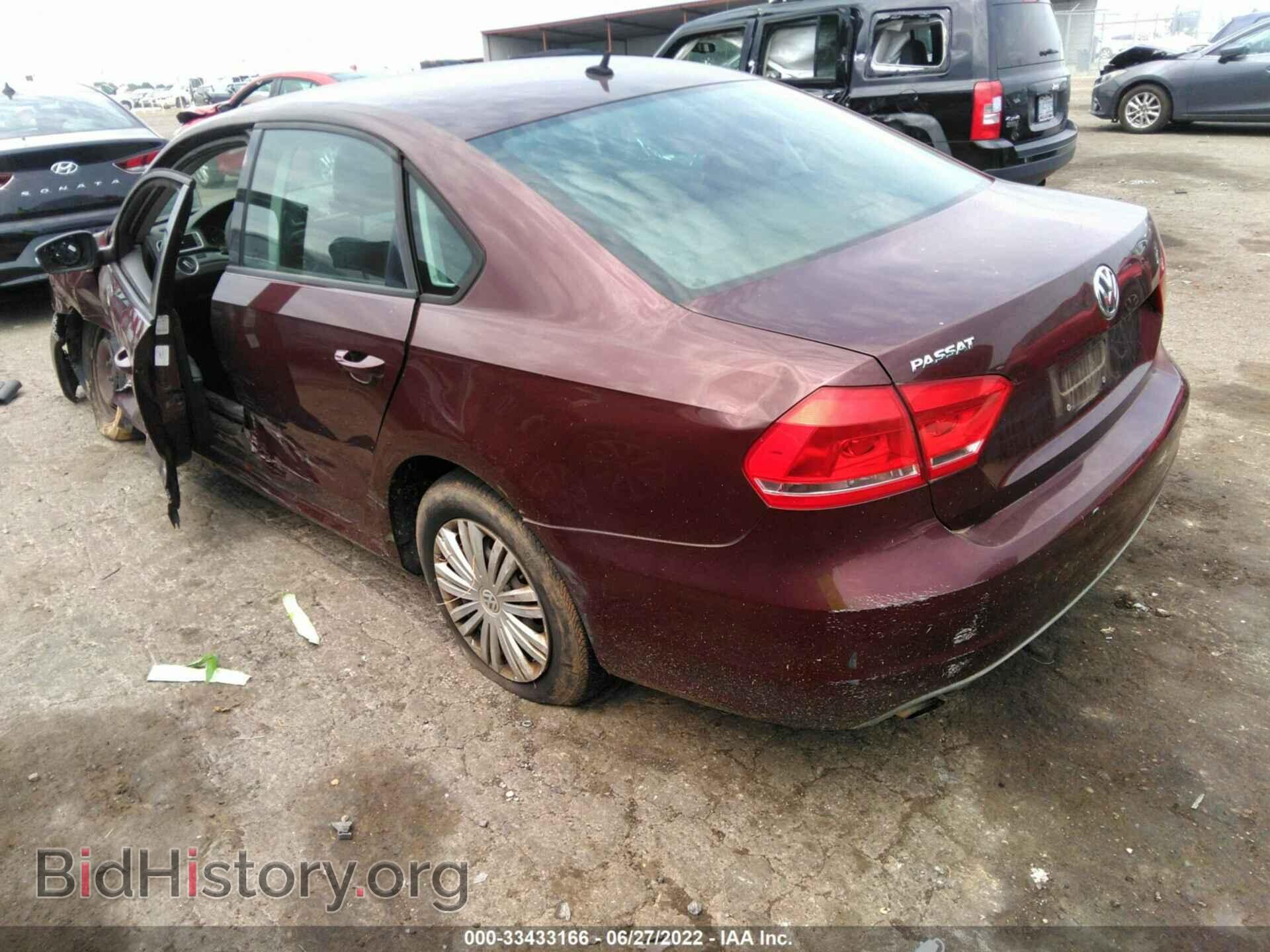 2014 VOLKSWAGEN PASSAT - VIN: 1VWAP7A39EC011292 - Фото 3