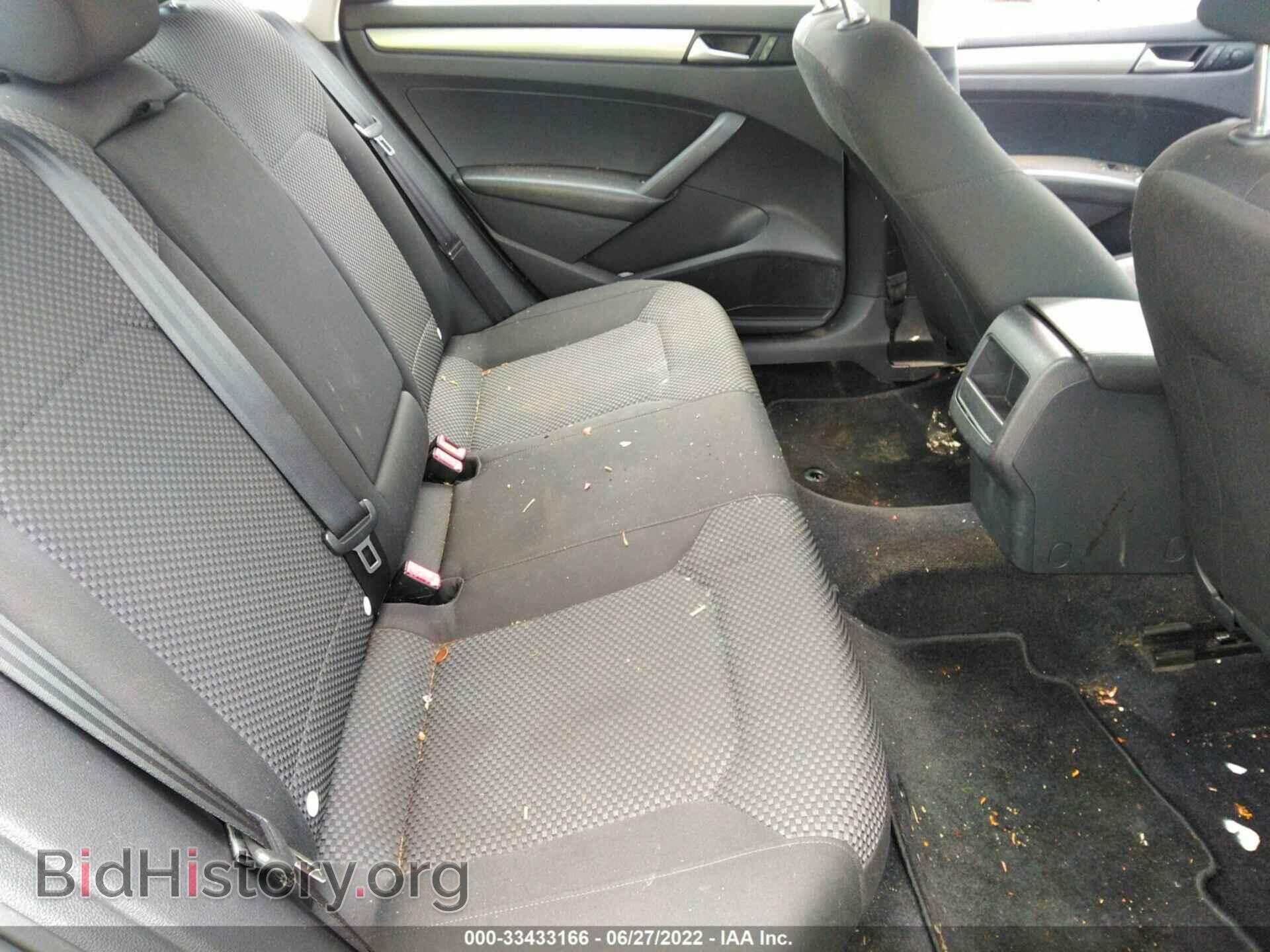 2014 VOLKSWAGEN PASSAT - VIN: 1VWAP7A39EC011292 - Фото 8