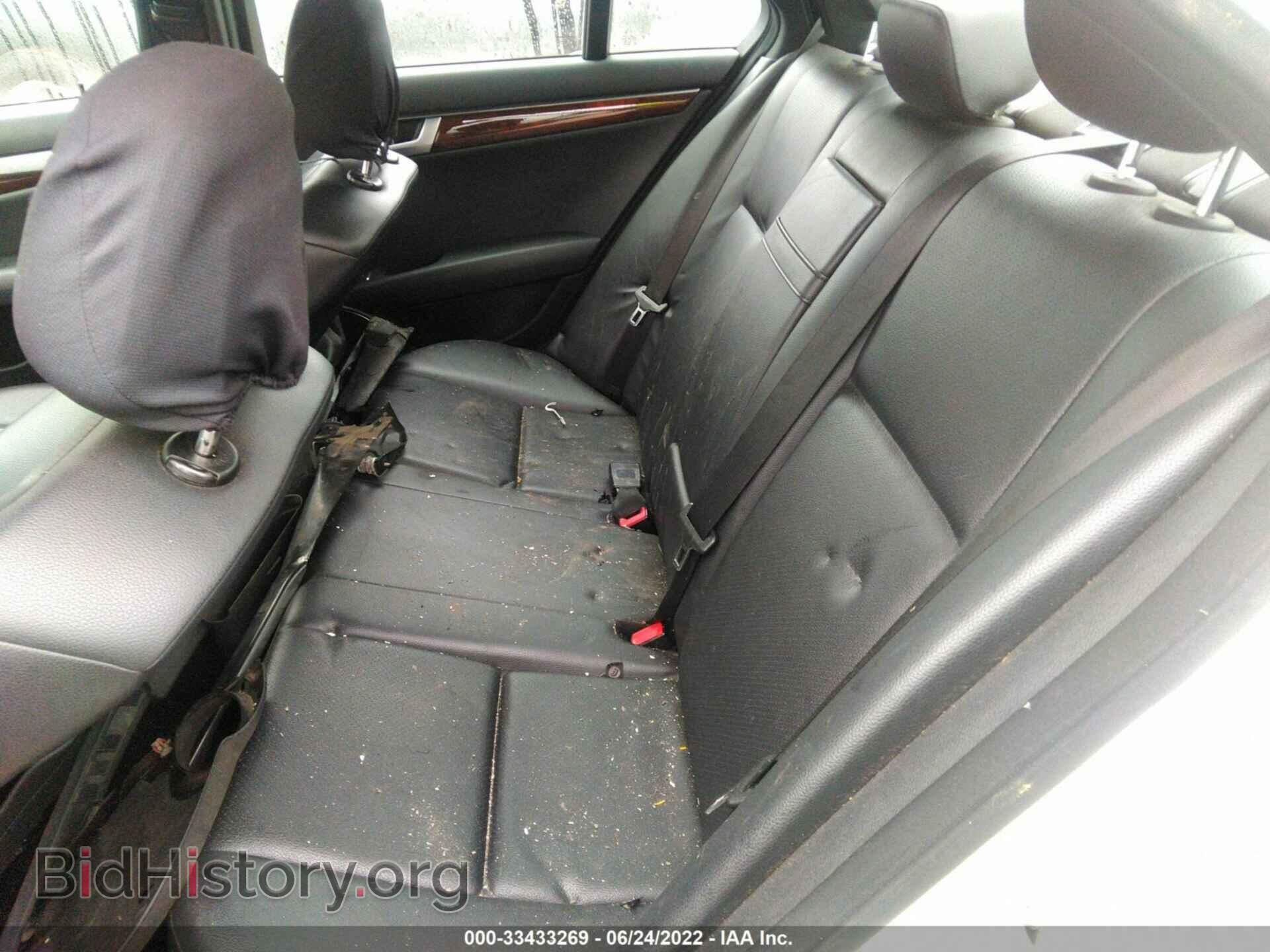2012 MERCEDES-BENZ C-CLASS - VIN: WDDGF8BB0CR227575 - Фото 8