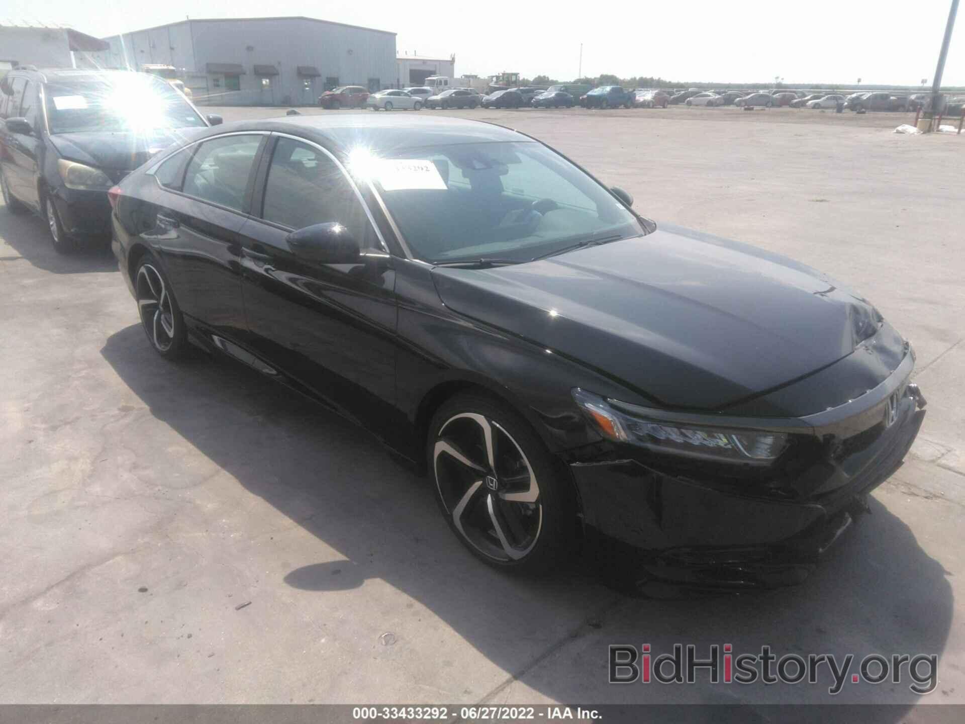 Photo 1HGCV1F37LA139693 - HONDA ACCORD SEDAN 2020