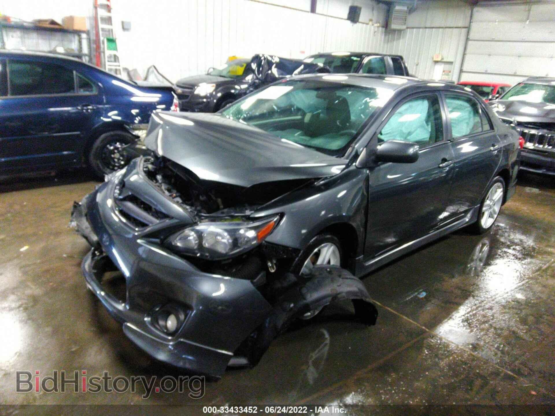 2013 TOYOTA COROLLA - VIN: 2T1BU4EE9DC072366 - Фото 2