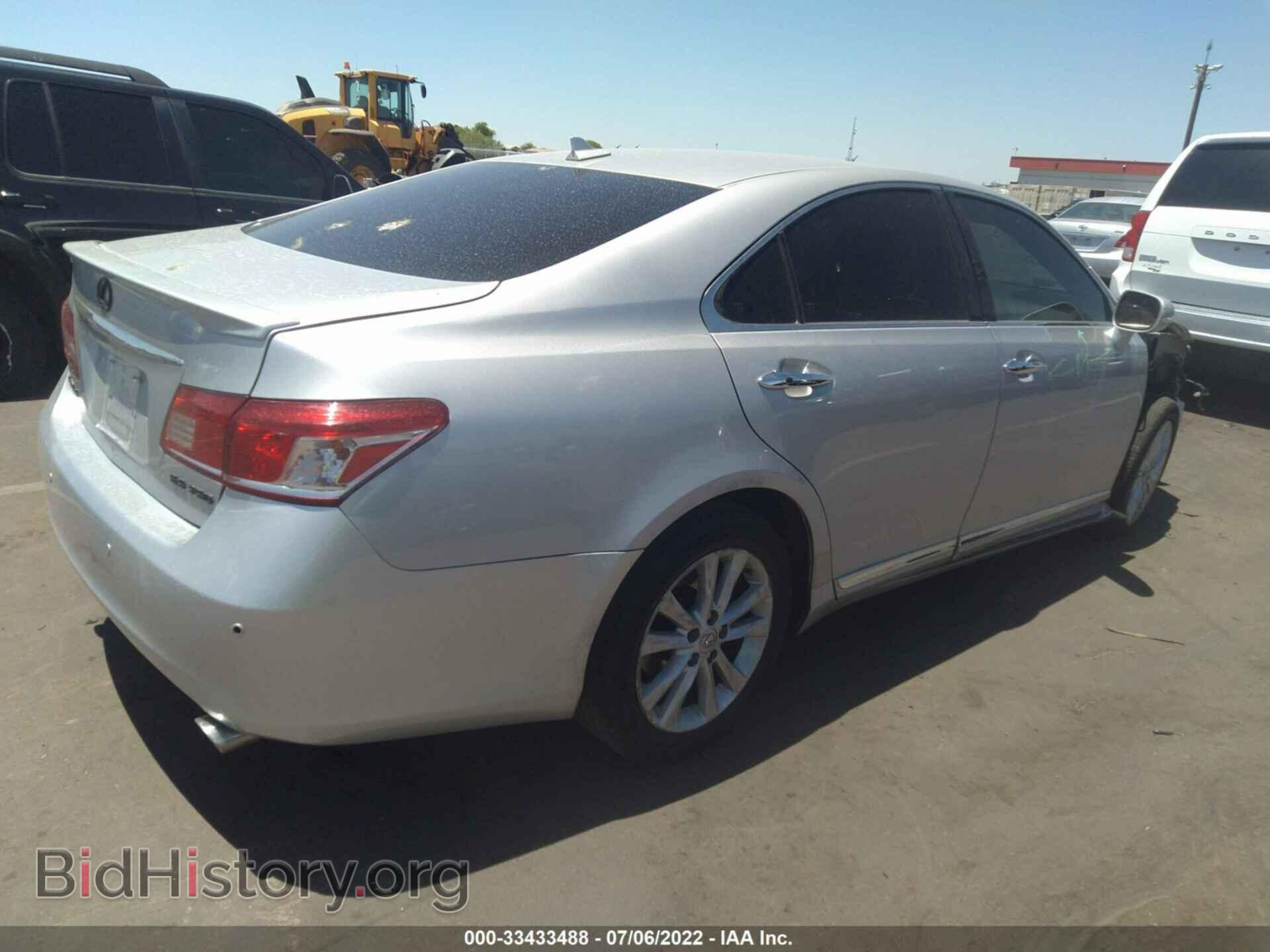 2010 LEXUS ES 350 - VIN: JTHBK1EG1A2395650 - Фото 4