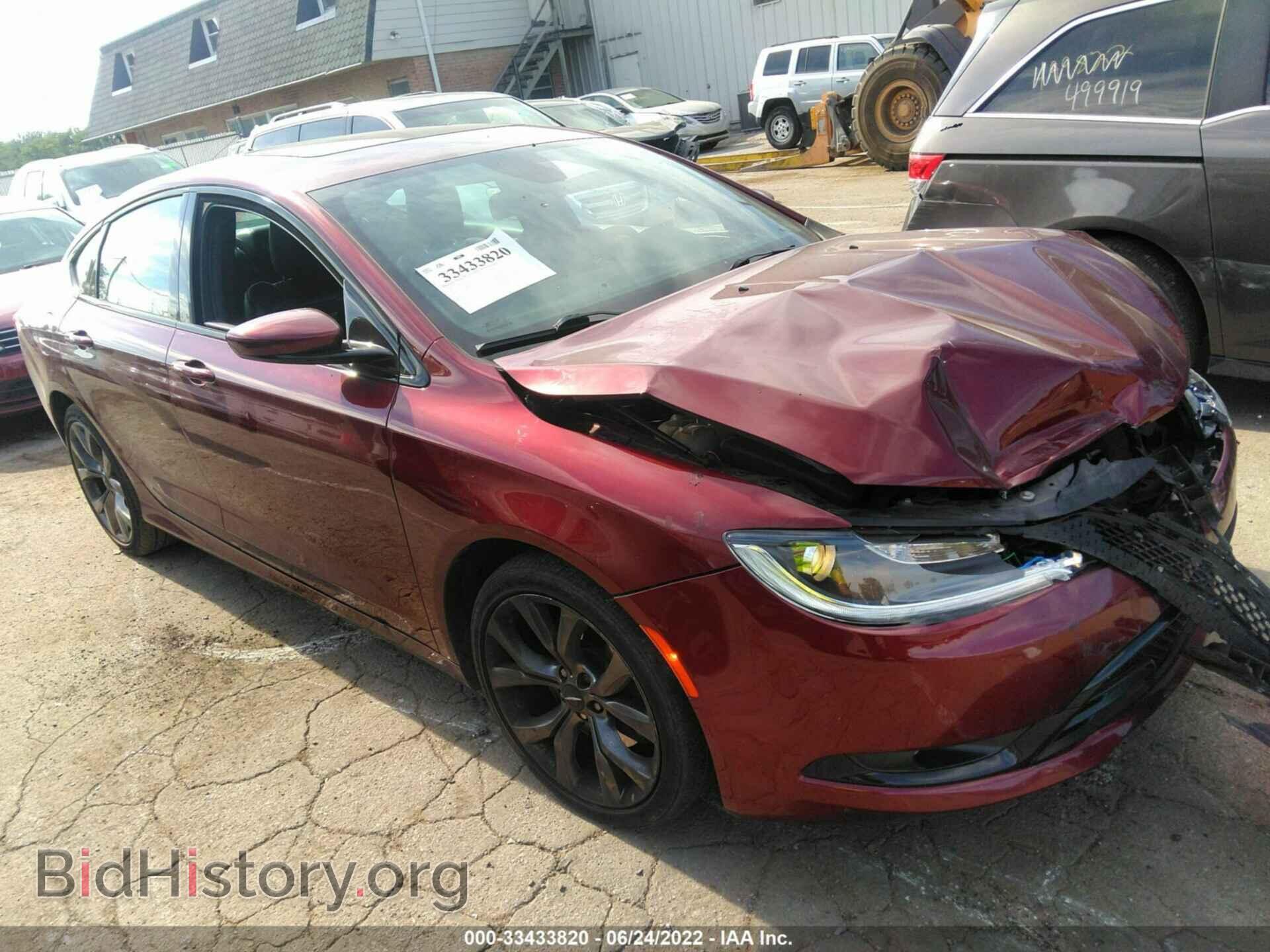 Фотография 1C3CCCBBXGN100533 - CHRYSLER 200 2016