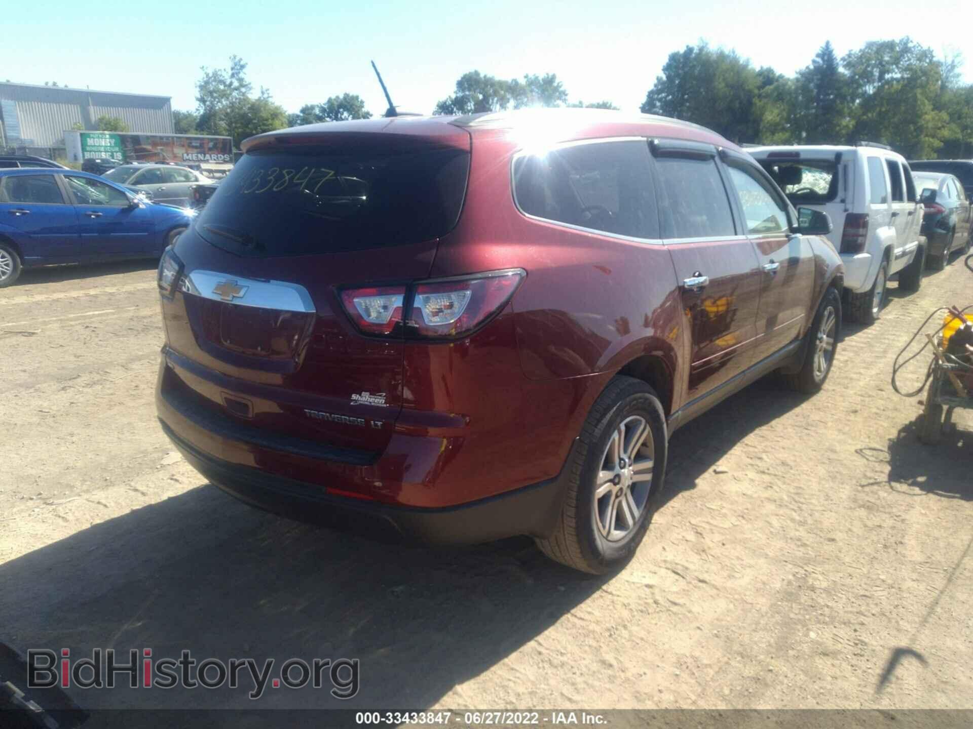 2016 CHEVROLET TRAVERSE - VIN: 1GNKVGKD2GJ316899 - Фото 4