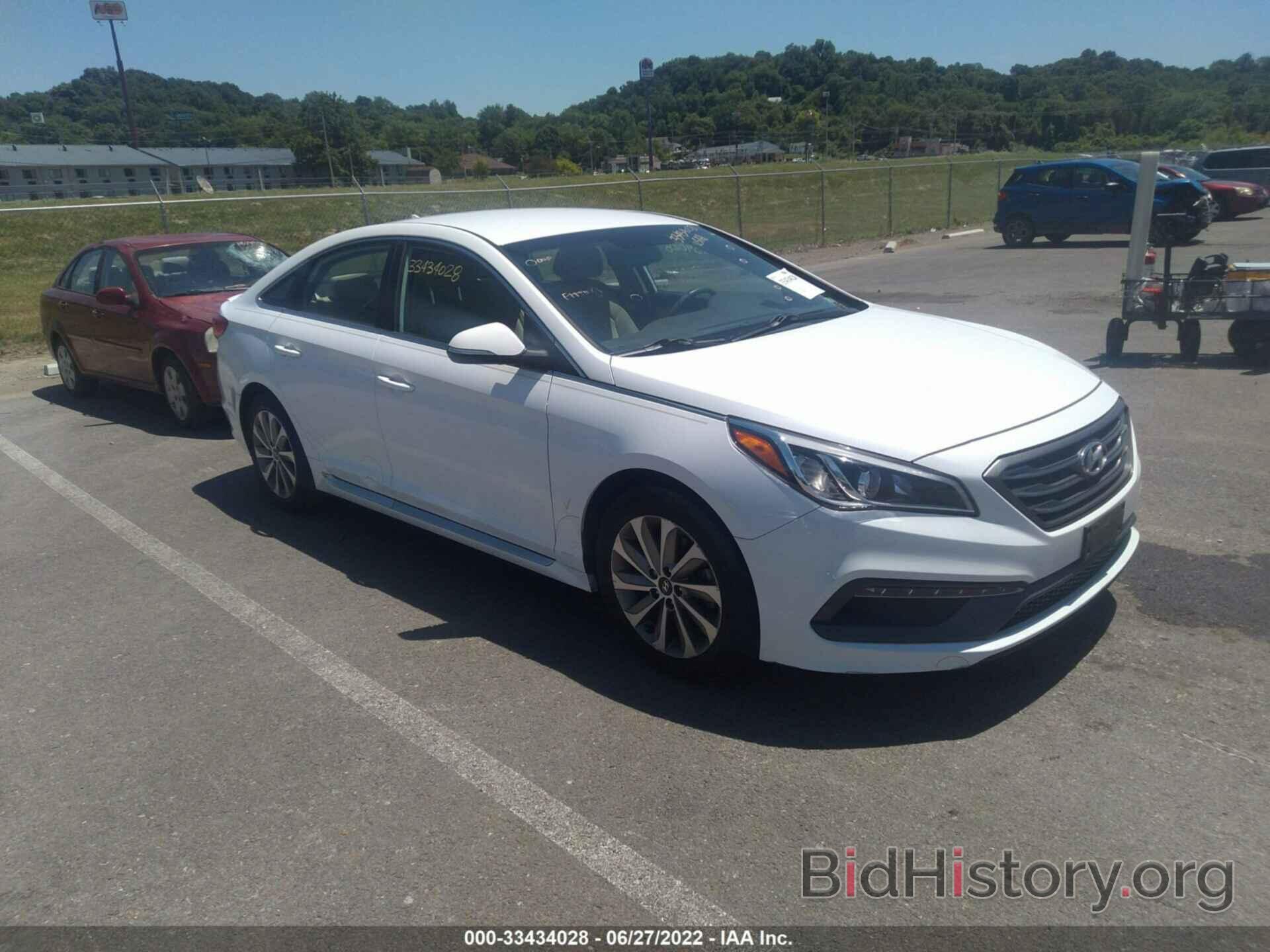 Photo 5NPE34AF8FH103203 - HYUNDAI SONATA 2015