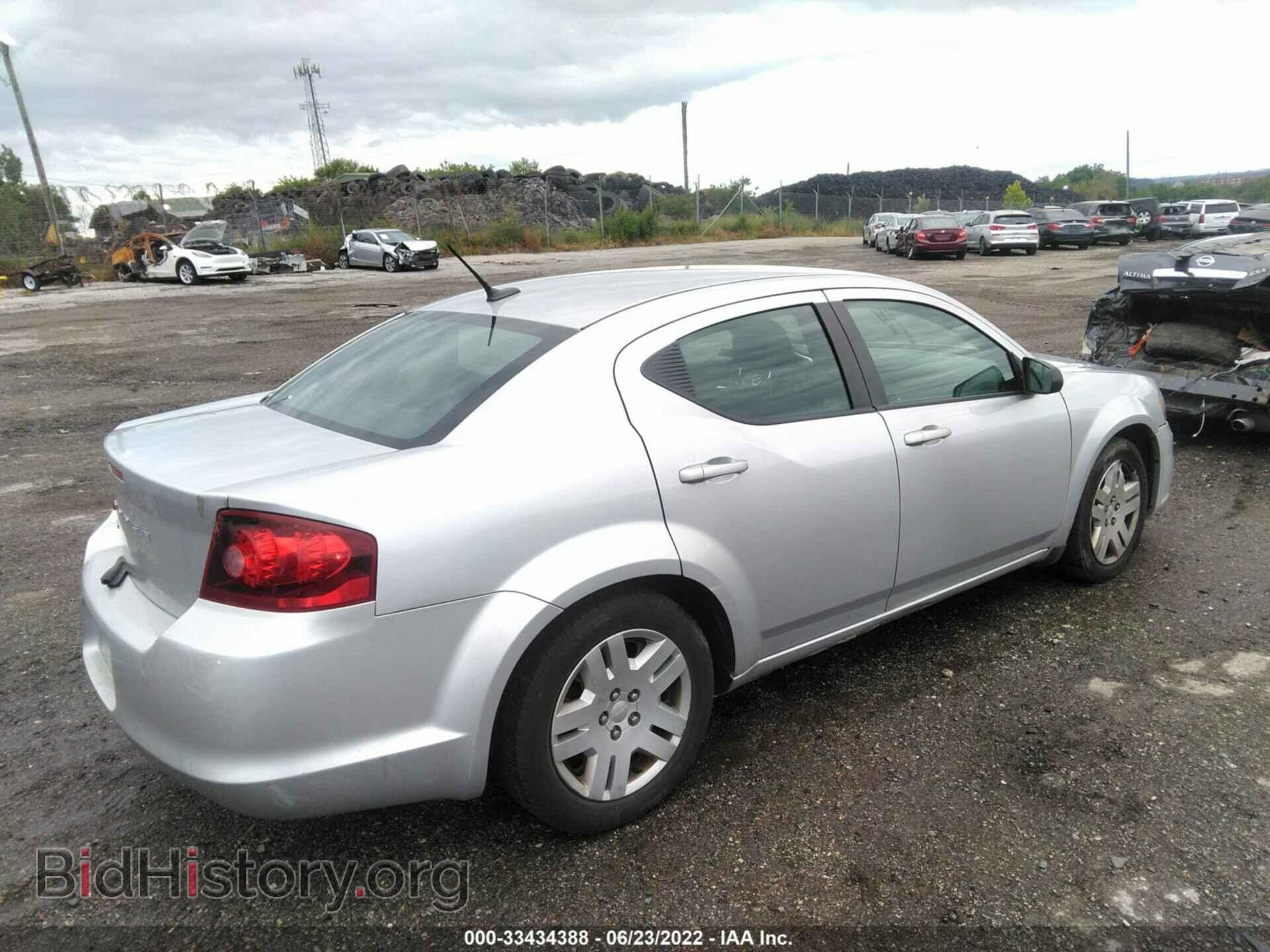 2012 DODGE AVENGER - VIN: 1C3CDZAB7CN275222 - Фото 4