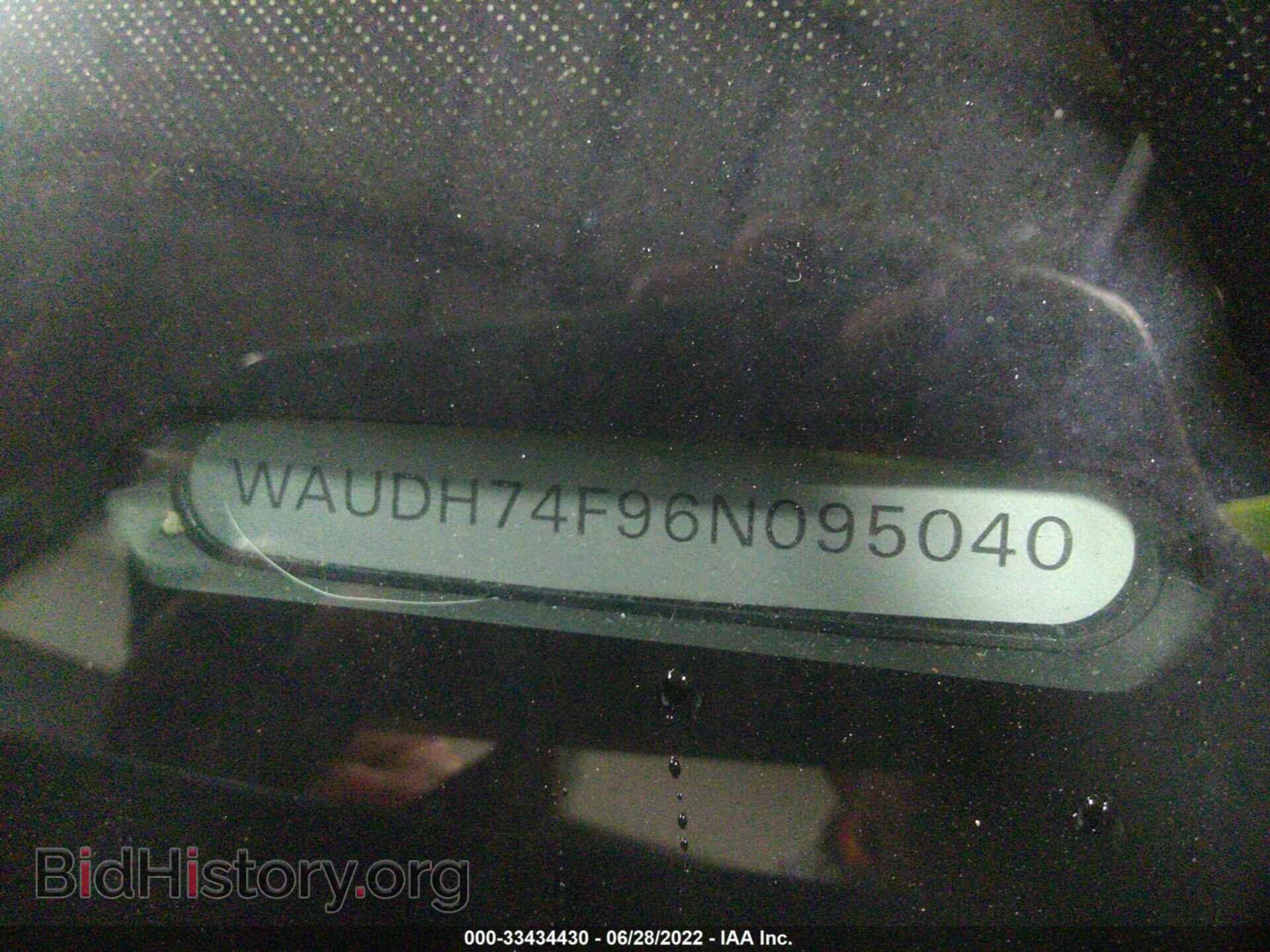 2006 AUDI A6 - VIN: WAUDH74F96N095040 - Фото 9
