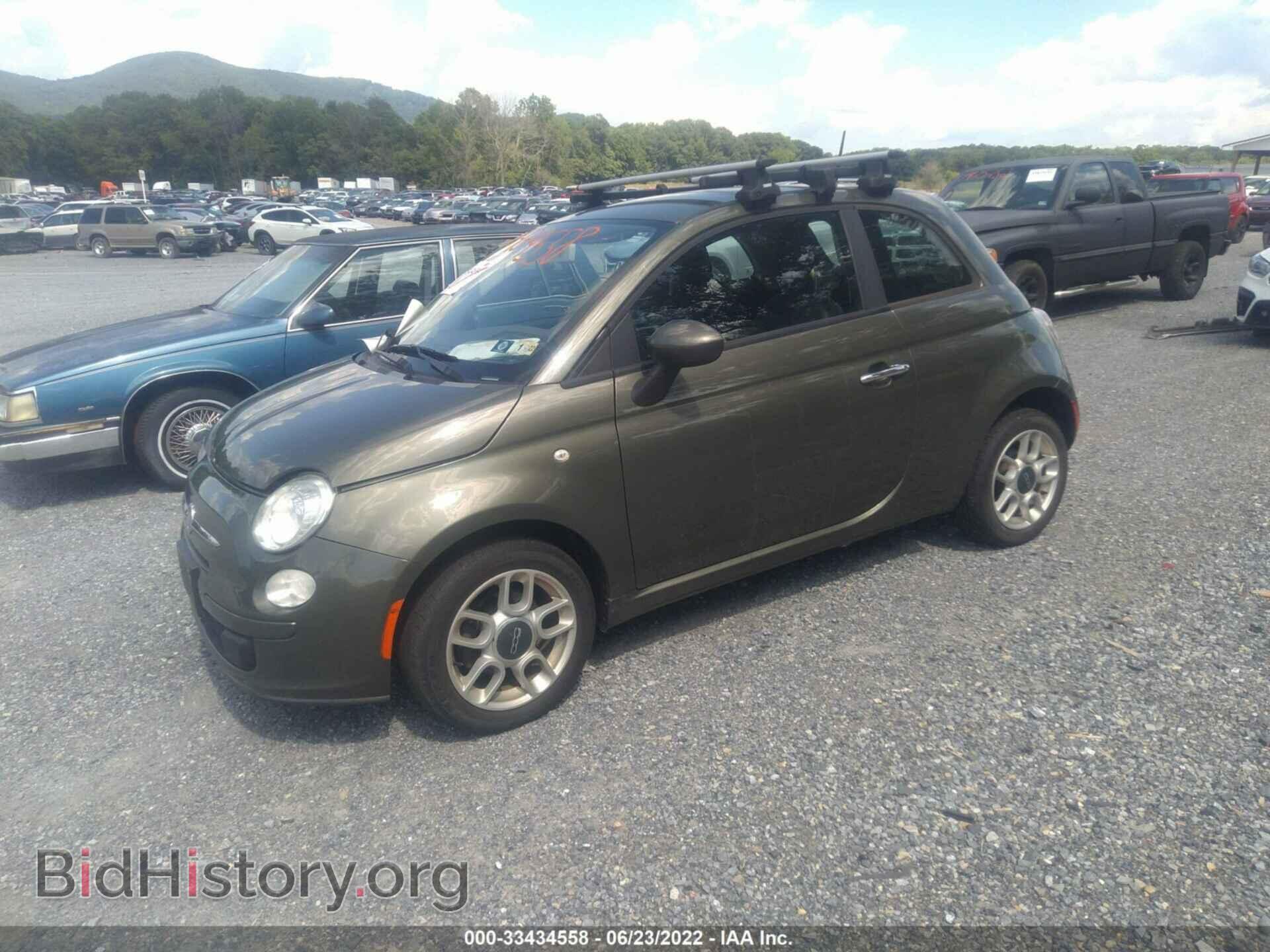 2012 FIAT 500 - VIN: 3C3CFFAR0CT102454 - Фото 2