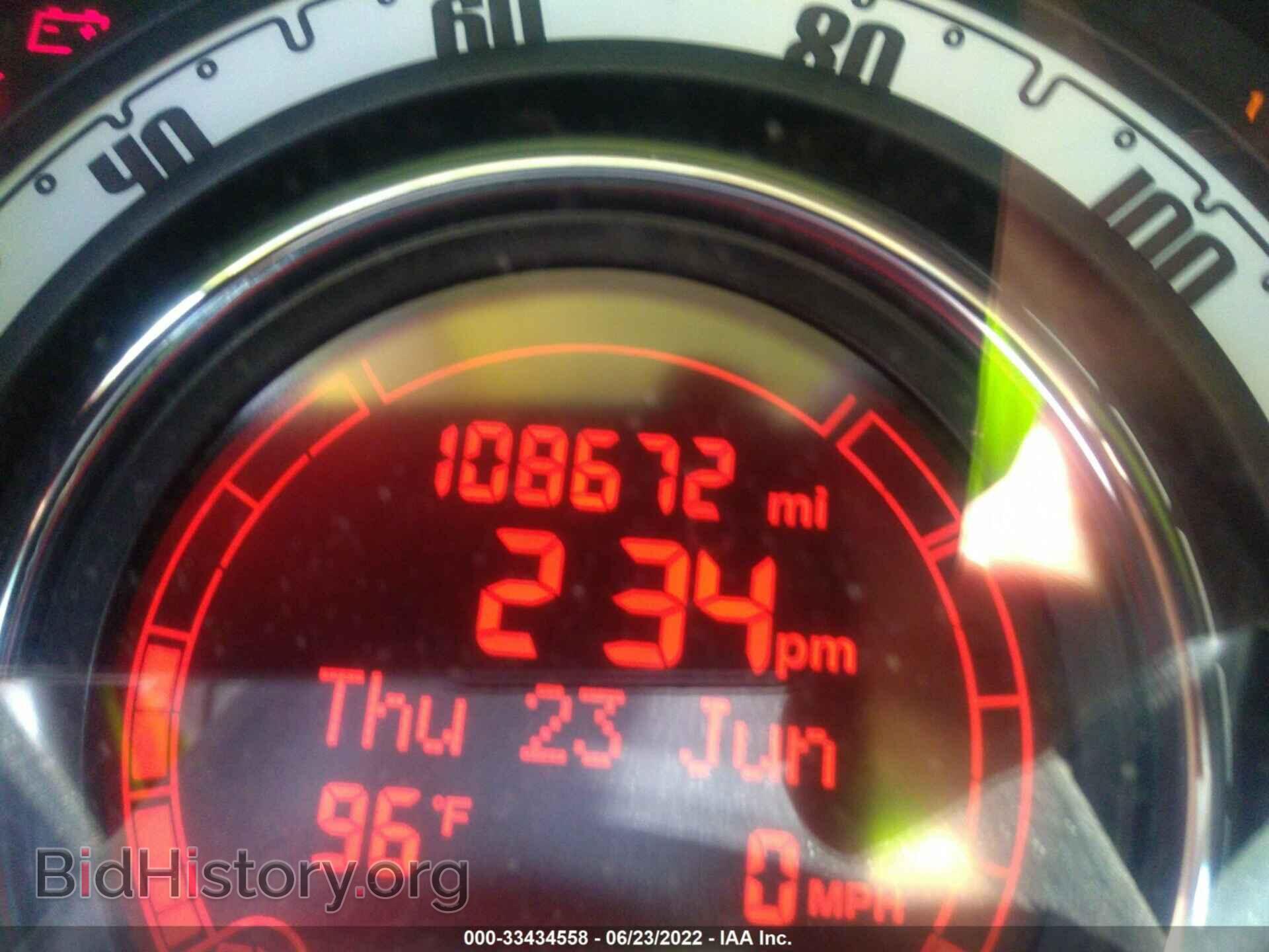 2012 FIAT 500 - VIN: 3C3CFFAR0CT102454 - Фото 7