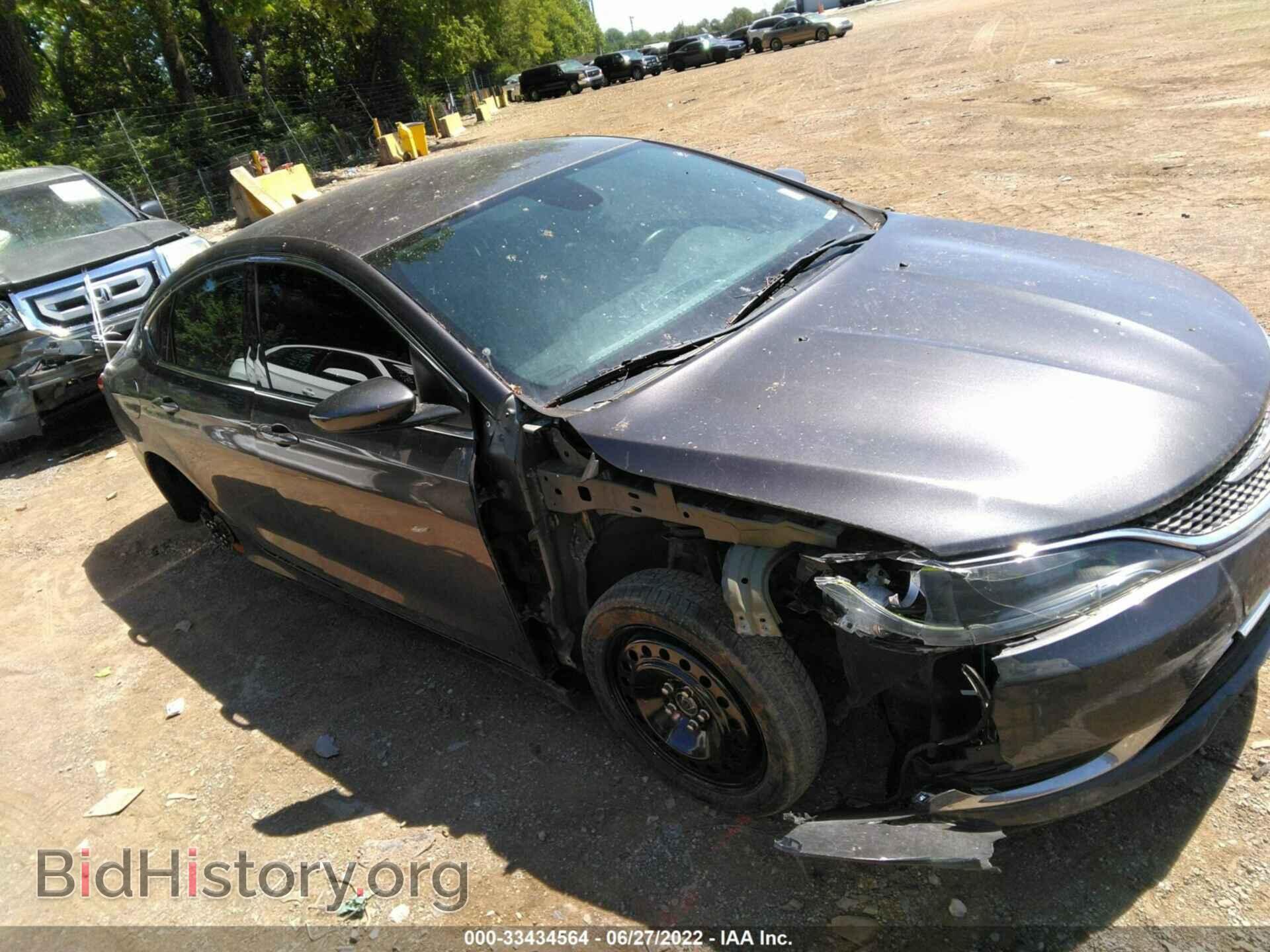 Фотография 1C3CCCAB8FN676766 - CHRYSLER 200 2015