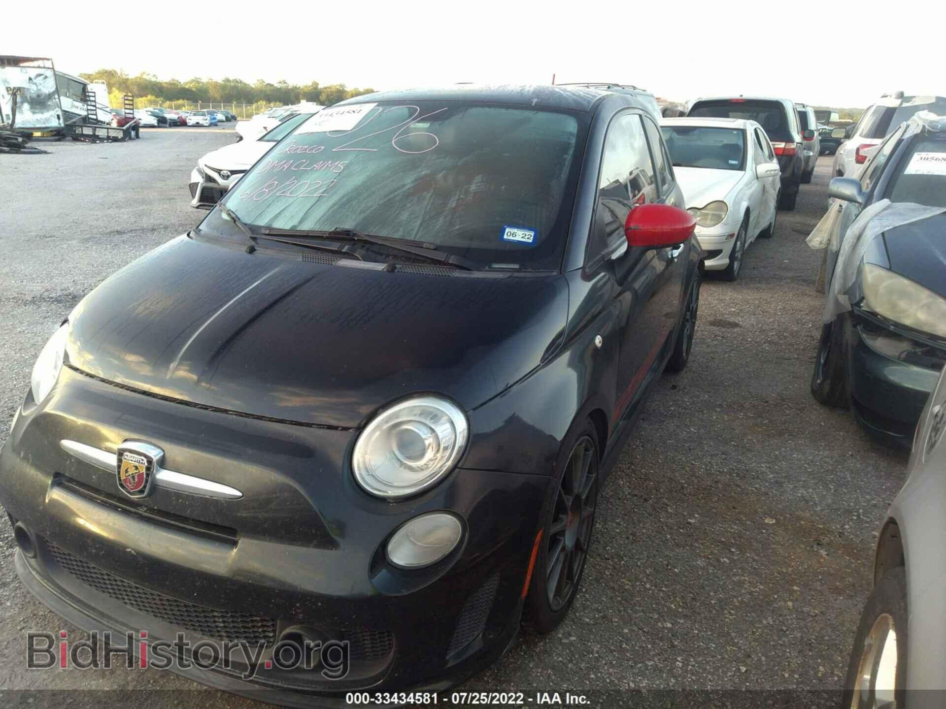 2012 FIAT 500 - VIN: 3C3CFFFH0CT360103 - Фото 2