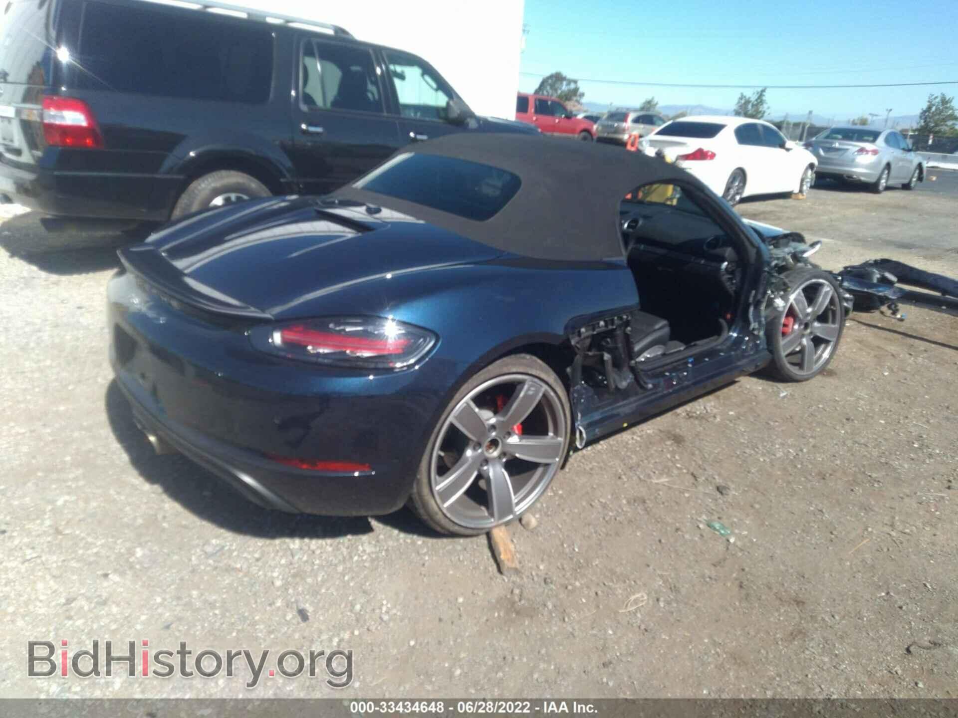 2019 PORSCHE 718 BOXSTER - VIN: WP0CB2A82KS228709 - Фото 4