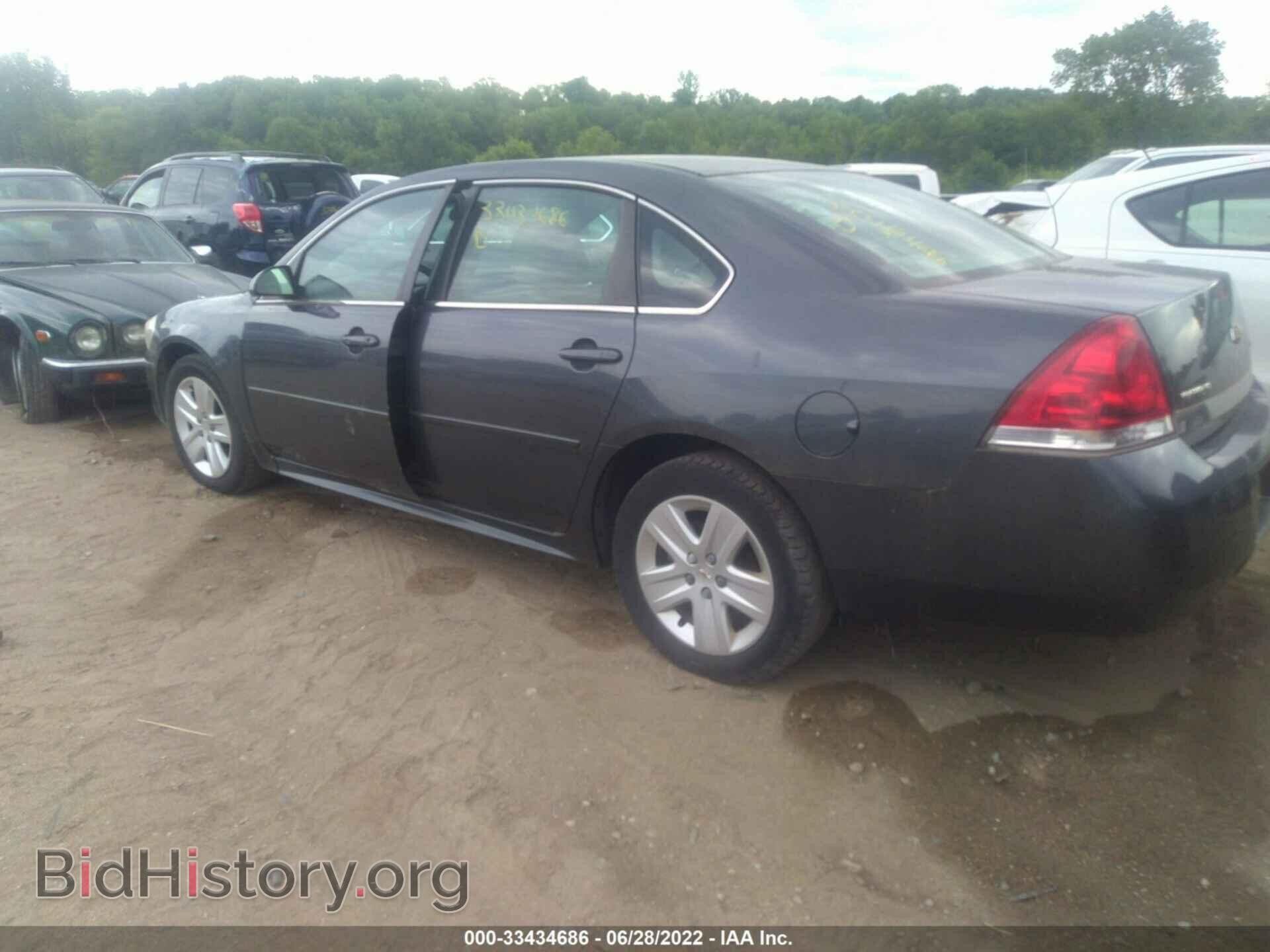 2011 CHEVROLET IMPALA - VIN: 2G1WF5EK2B1117790 - Фото 3