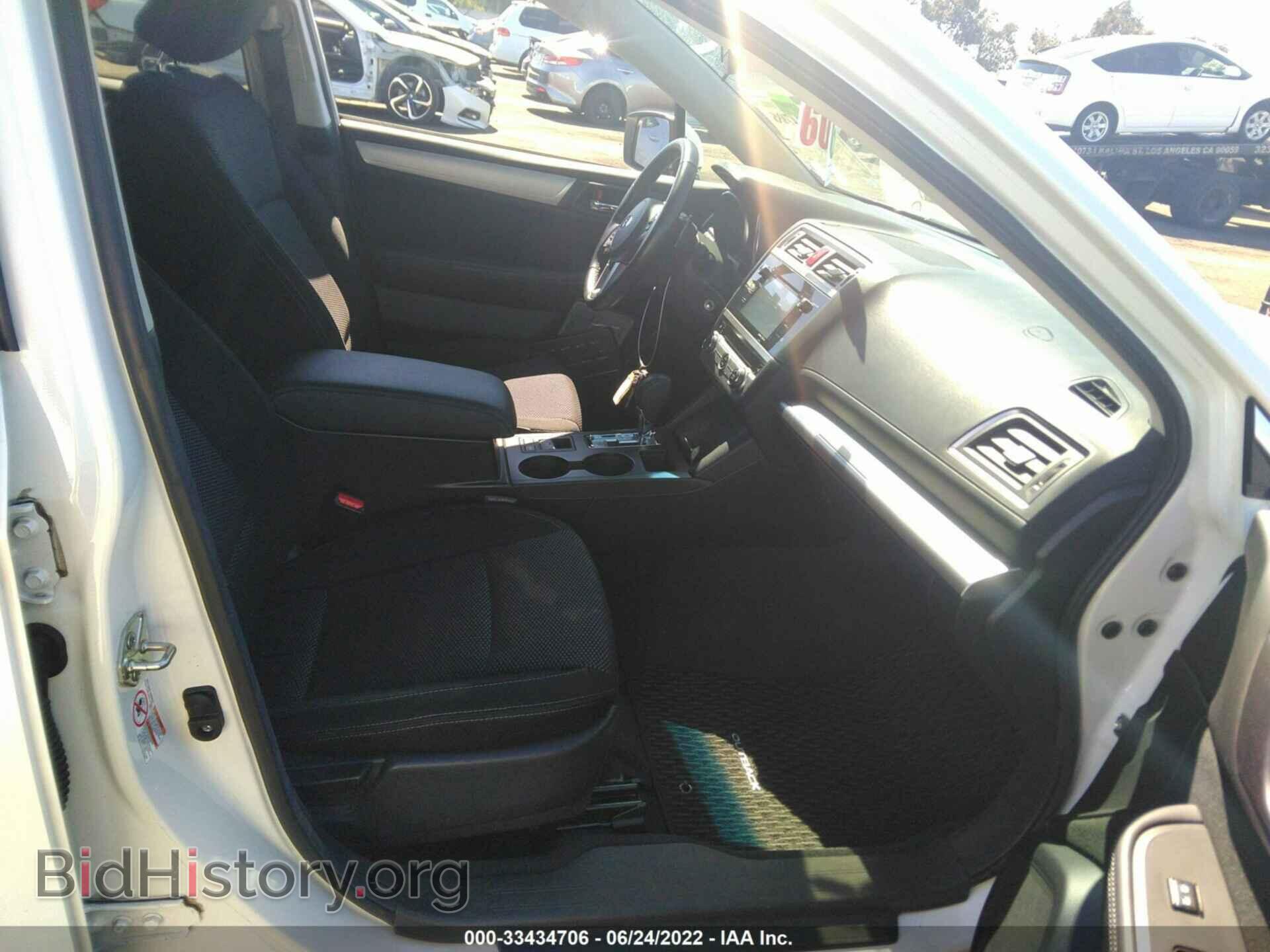 2016 SUBARU OUTBACK - VIN: 4S4BSAFC8G3200347 - Фото 5