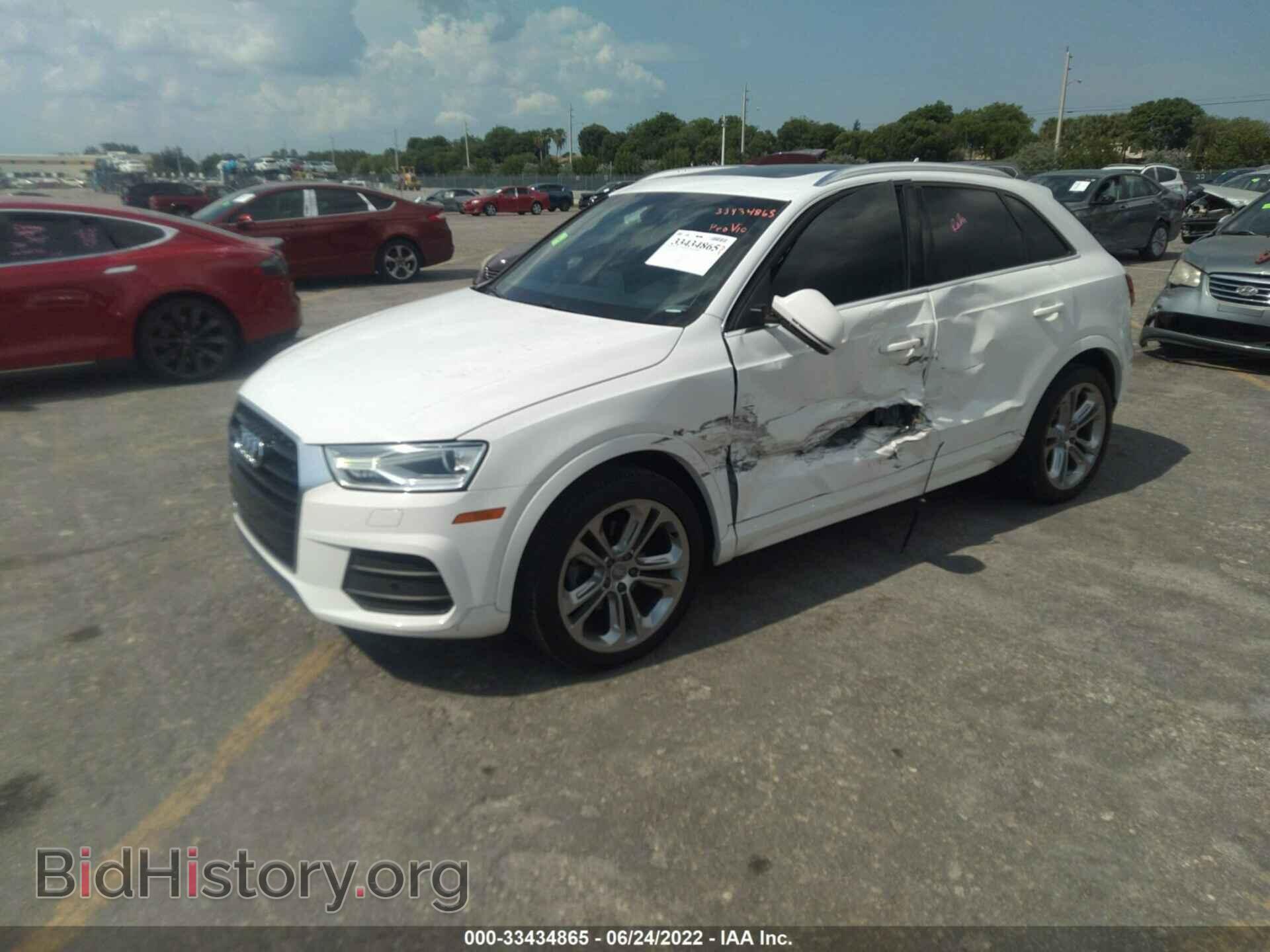 2016 AUDI Q3 - VIN: WA1EFCFS6GR010773 - Фото 2
