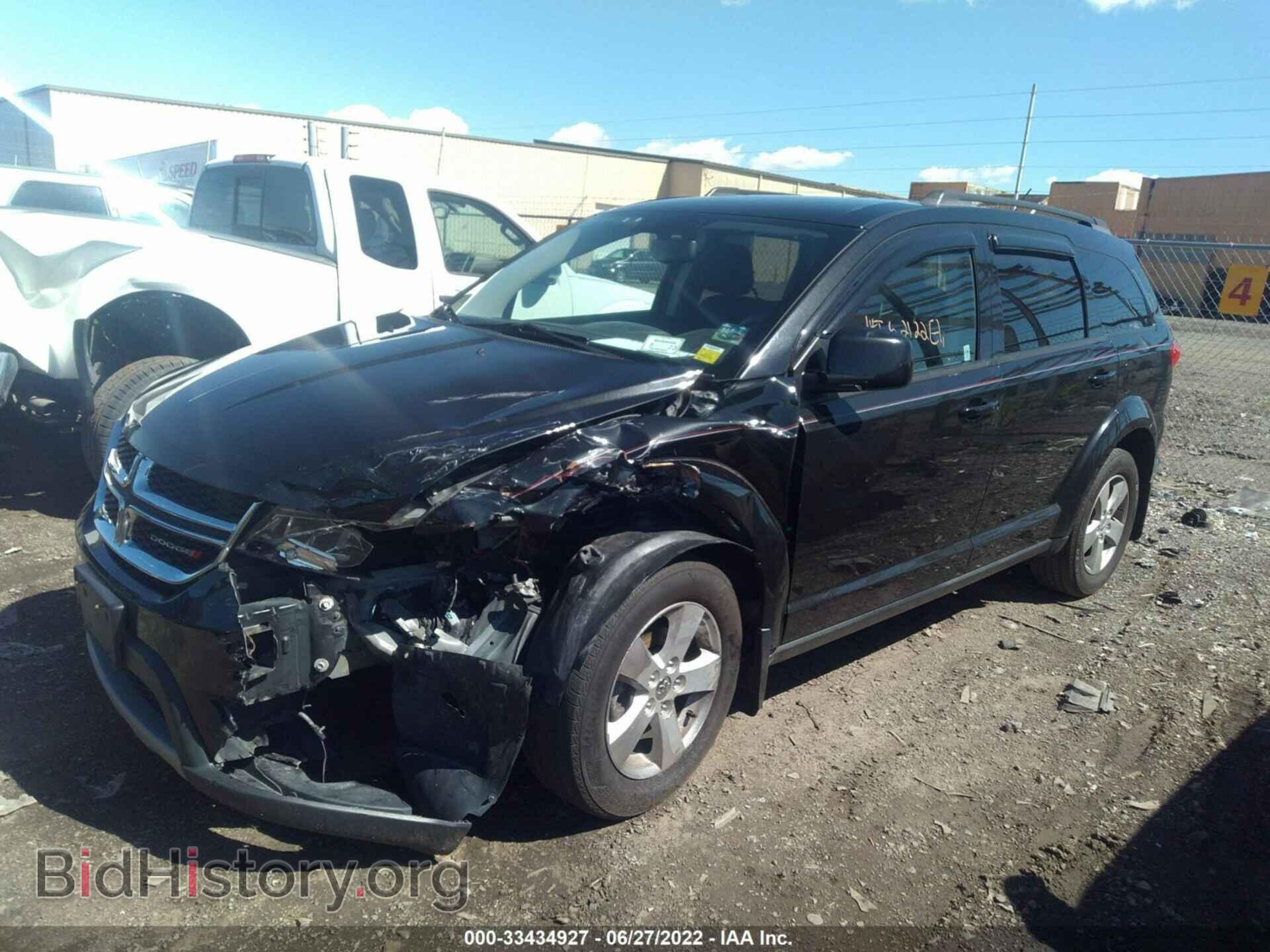 2012 DODGE JOURNEY - VIN: 3C4PDCBGXCT307133 - Фото 2