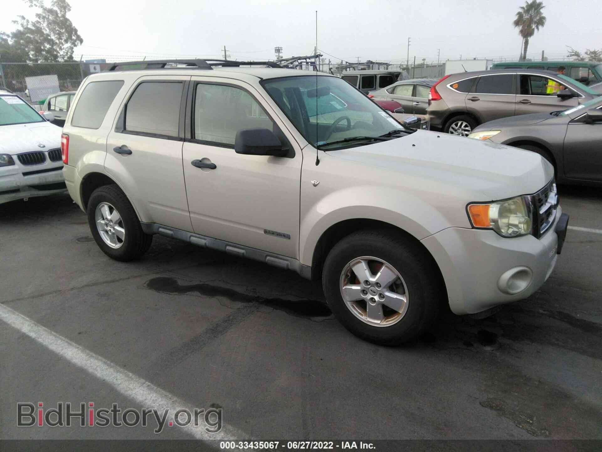 Фотография 1FMCU03168KC06926 - FORD ESCAPE 2008