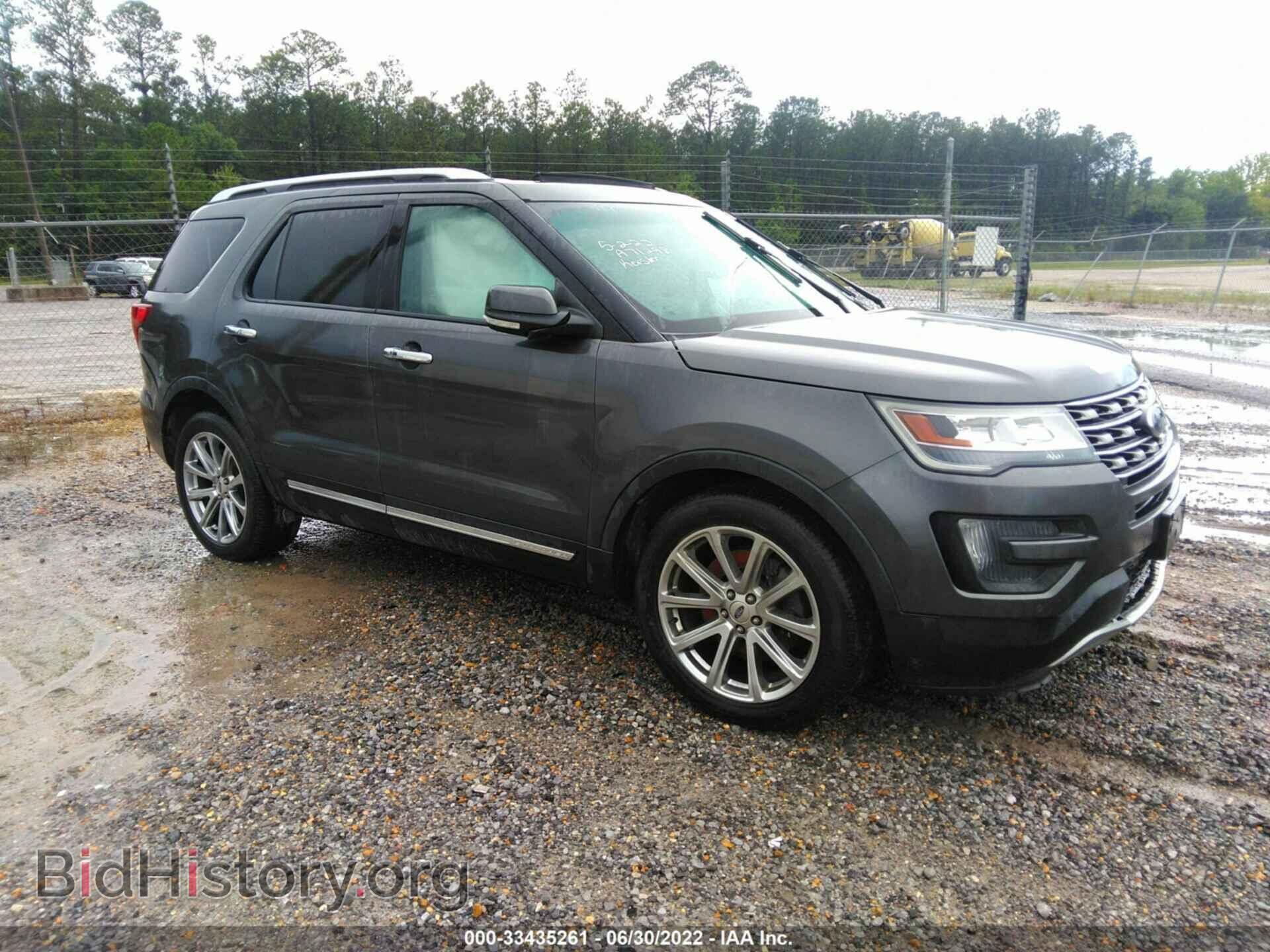 Фотография 1FM5K7F84GGA71298 - FORD EXPLORER 2016