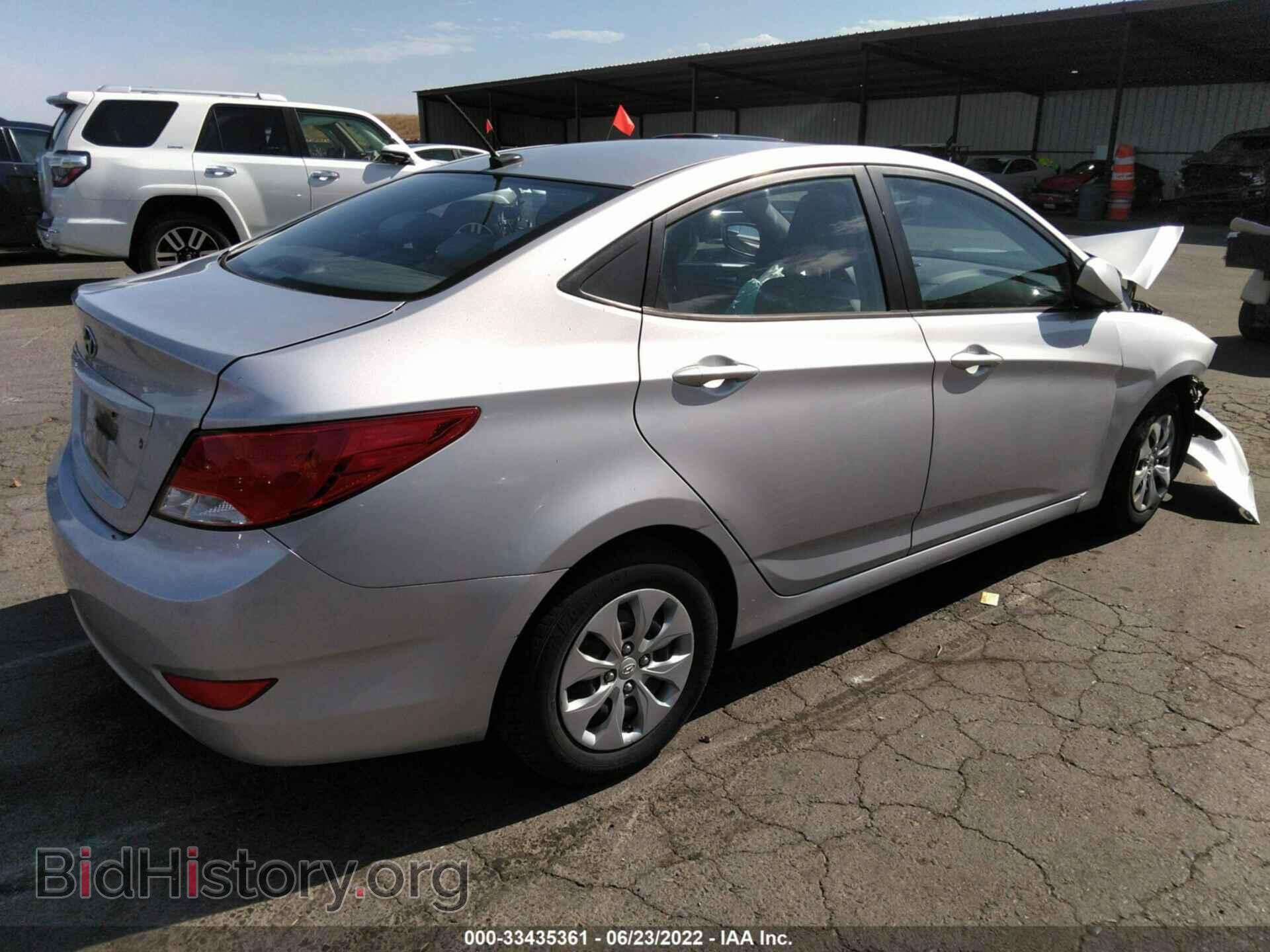 2015 HYUNDAI ACCENT - VIN: KMHCT4AE6FU801597 - Фото 4