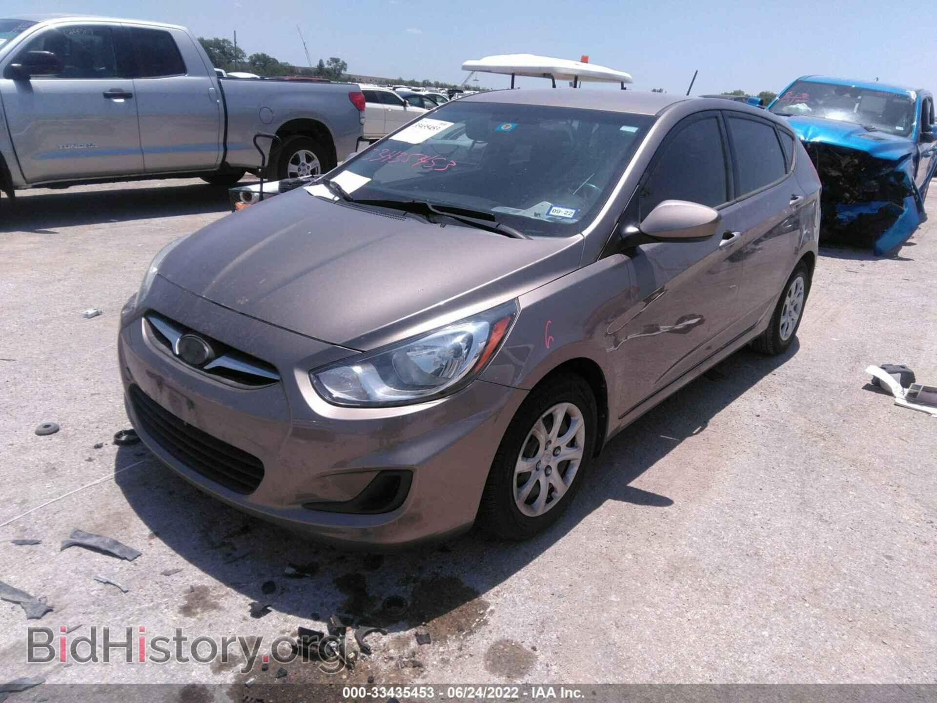 2013 HYUNDAI ACCENT - VIN: KMHCT5AEXDU082230 - Фото 2