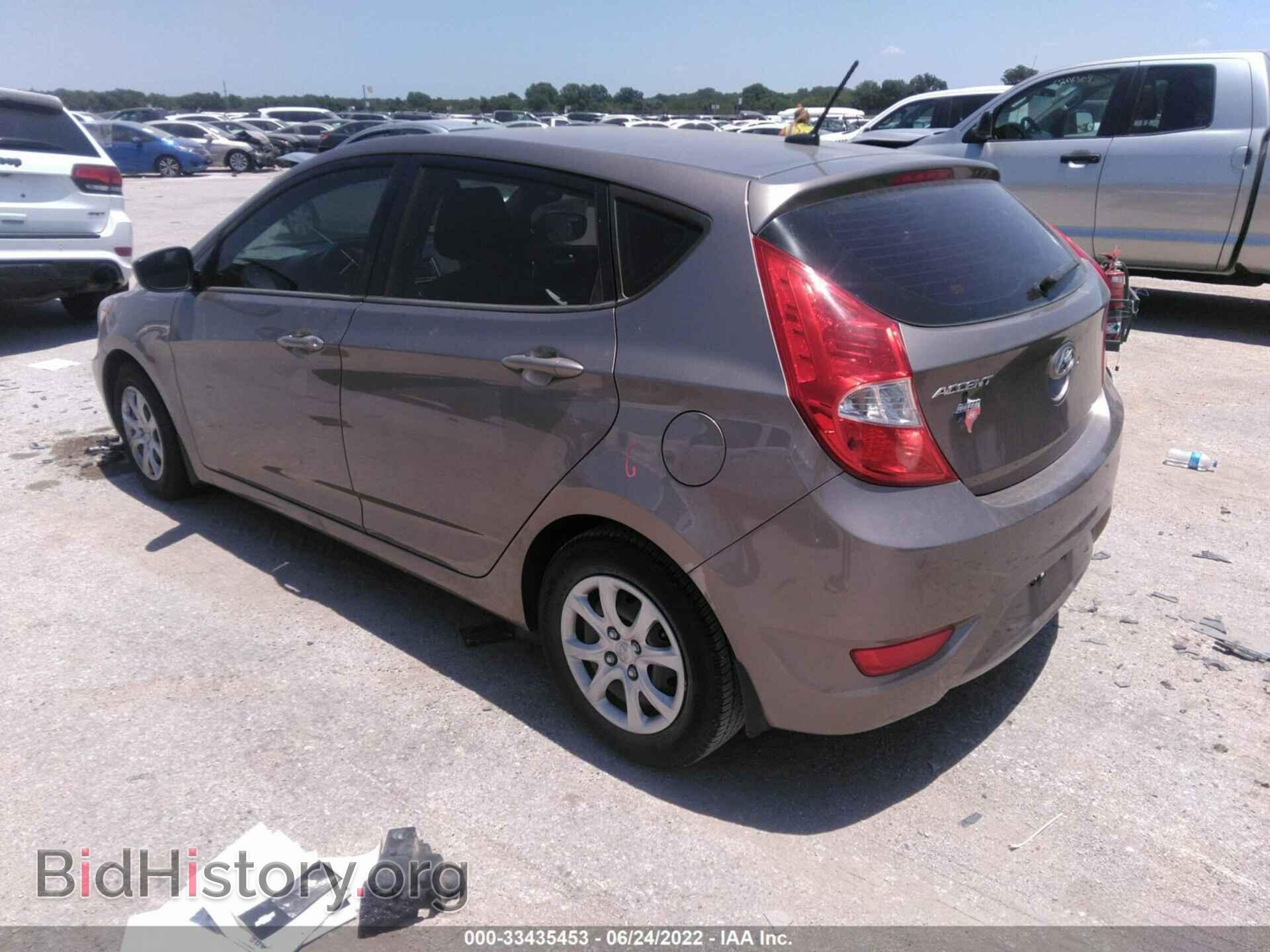 2013 HYUNDAI ACCENT - VIN: KMHCT5AEXDU082230 - Фото 3
