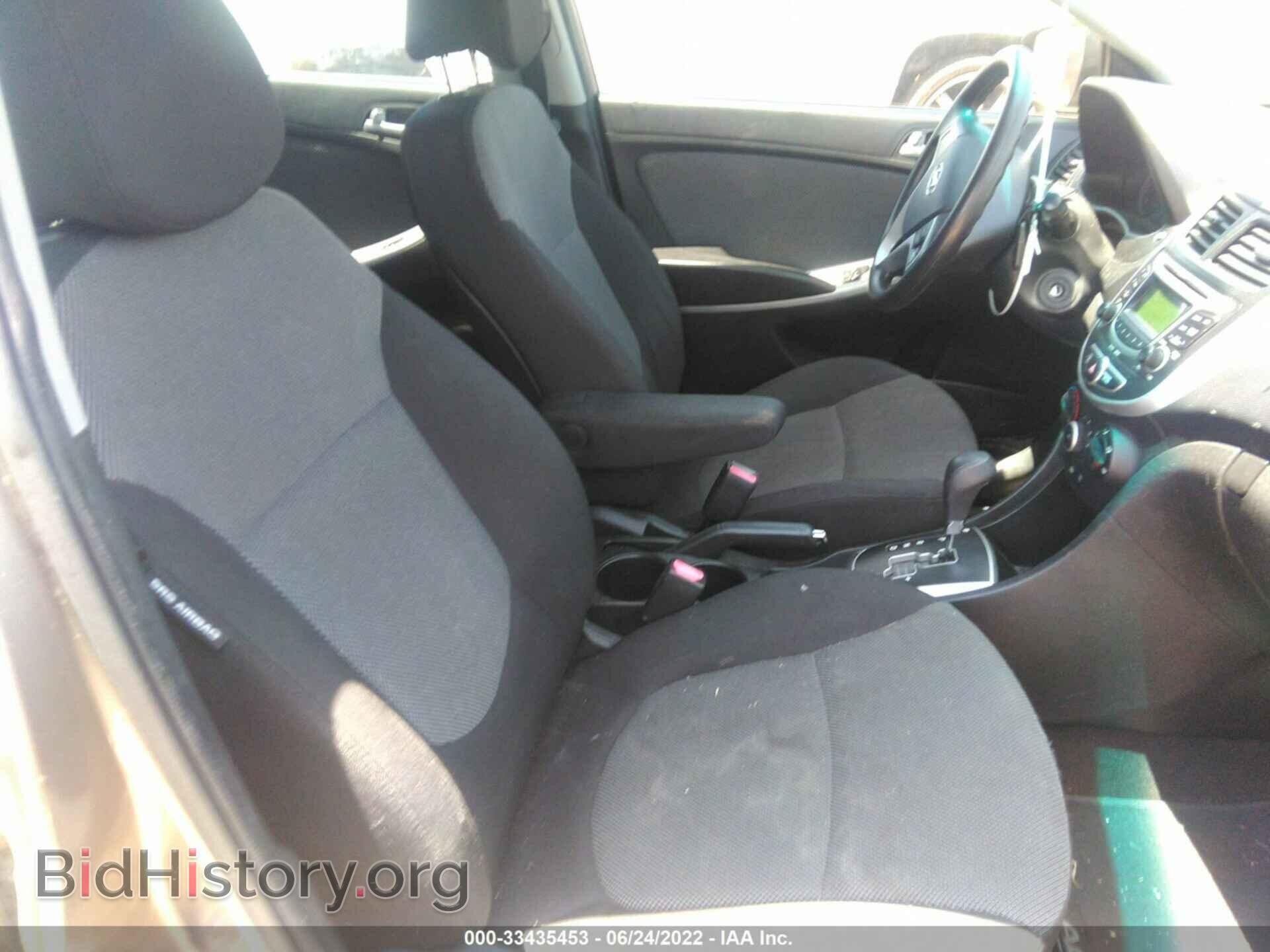 2013 HYUNDAI ACCENT - VIN: KMHCT5AEXDU082230 - Фото 5