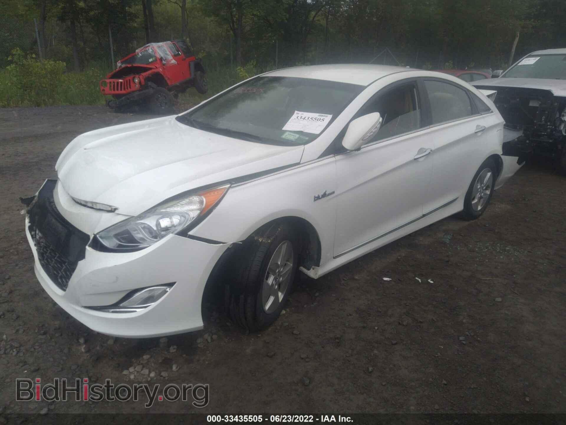2012 HYUNDAI SONATA - VIN: KMHEC4A49CA047317 - Фото 2