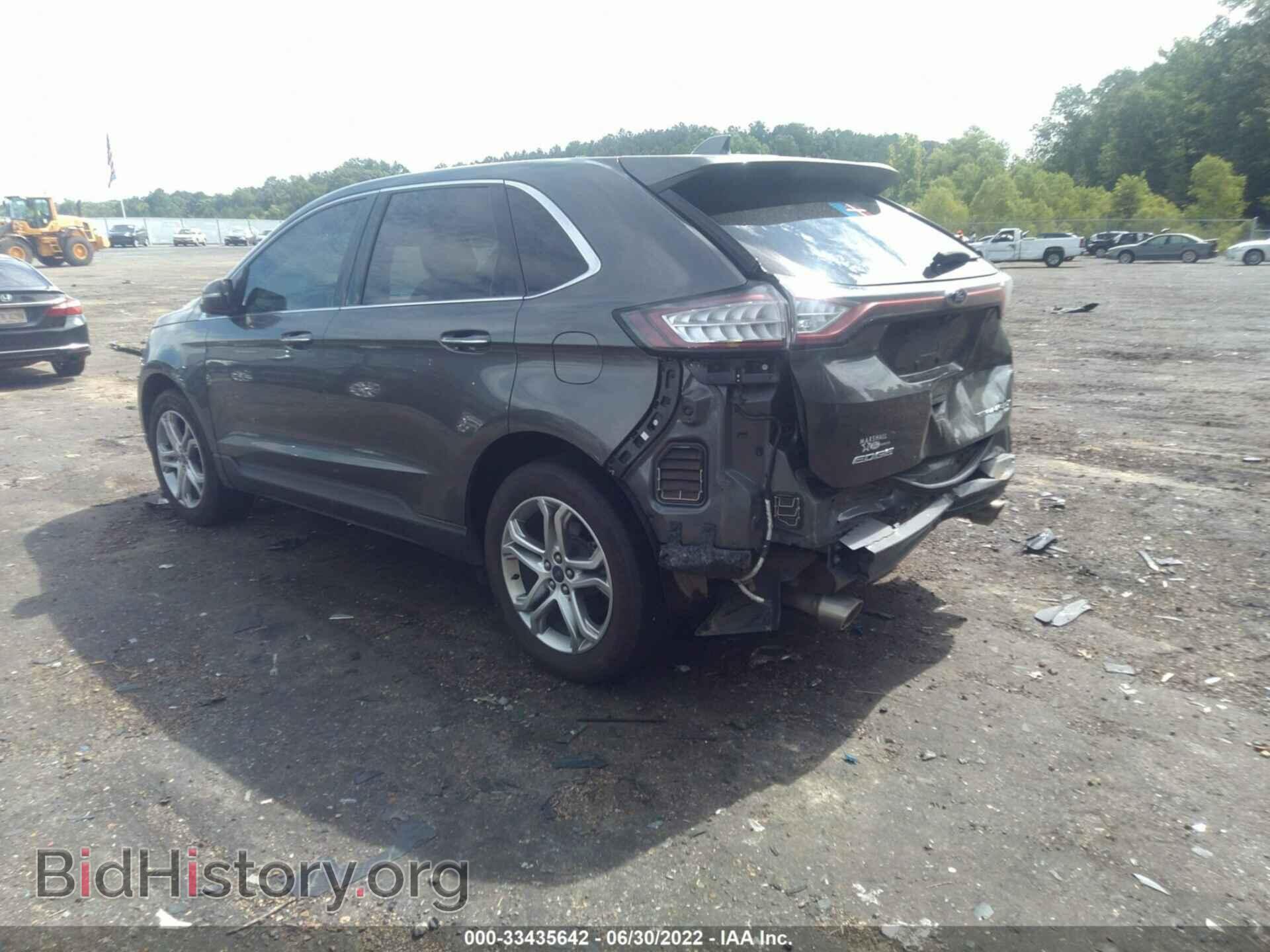 2015 FORD EDGE - VIN: 2FMTK3K81FBC37210 - Фото 3