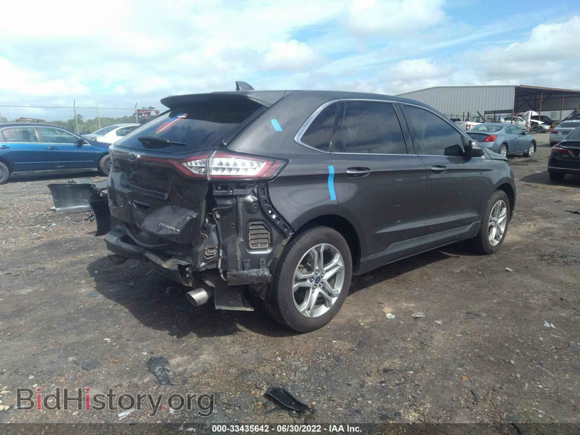2015 FORD EDGE - VIN: 2FMTK3K81FBC37210 - Фото 4