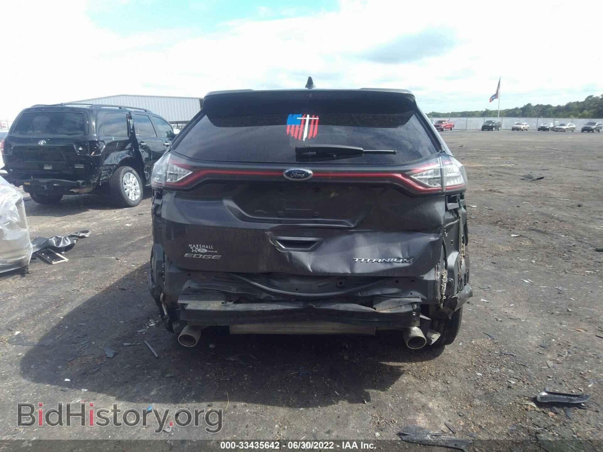 2015 FORD EDGE - VIN: 2FMTK3K81FBC37210 - Фото 6