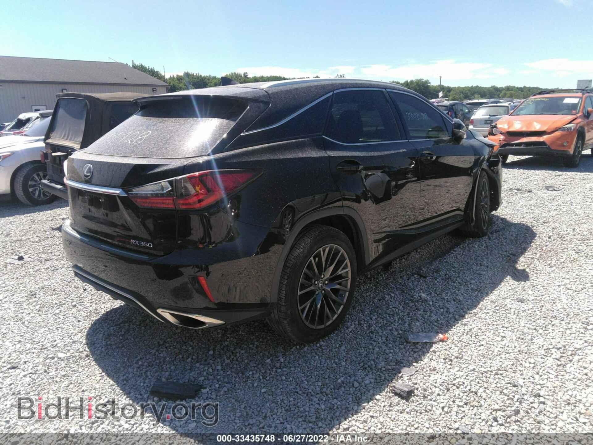 2017 LEXUS RX - VIN: 2T2BZMCA5HC077728 - Photo 4
