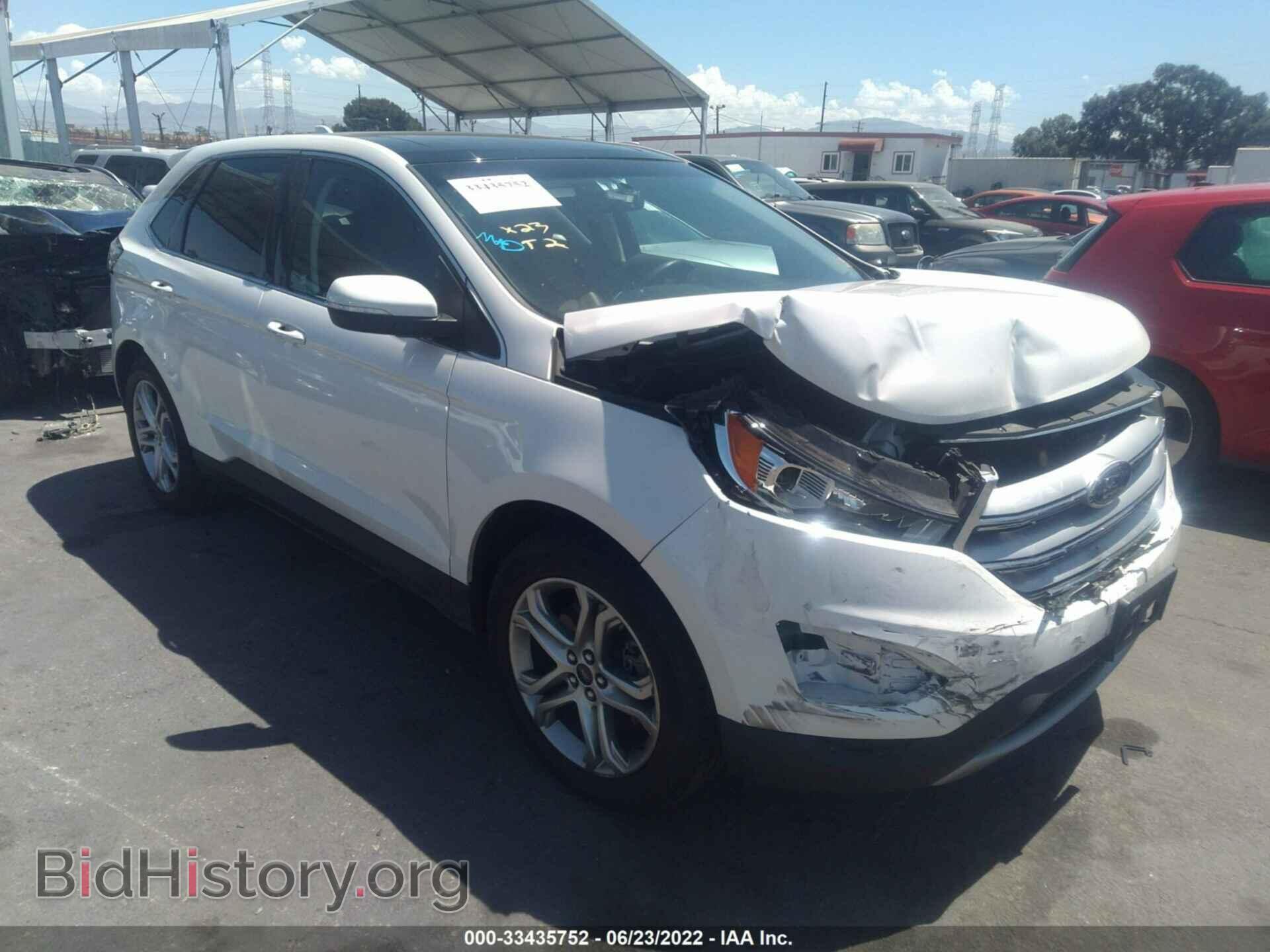 Photo 2FMPK3K82FBB45735 - FORD EDGE 2015