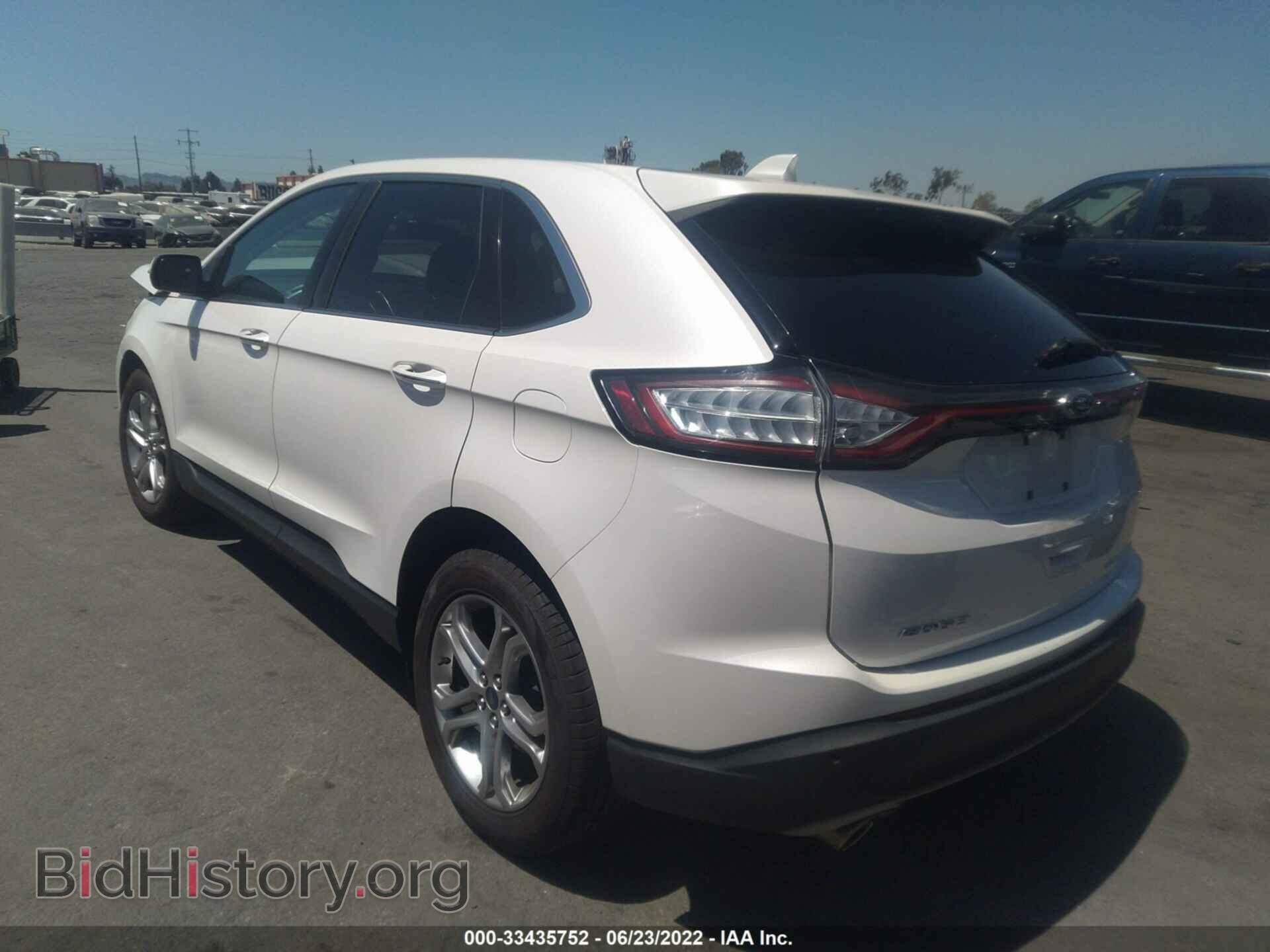 2015 FORD EDGE - VIN: 2FMPK3K82FBB45735 - Photo 3