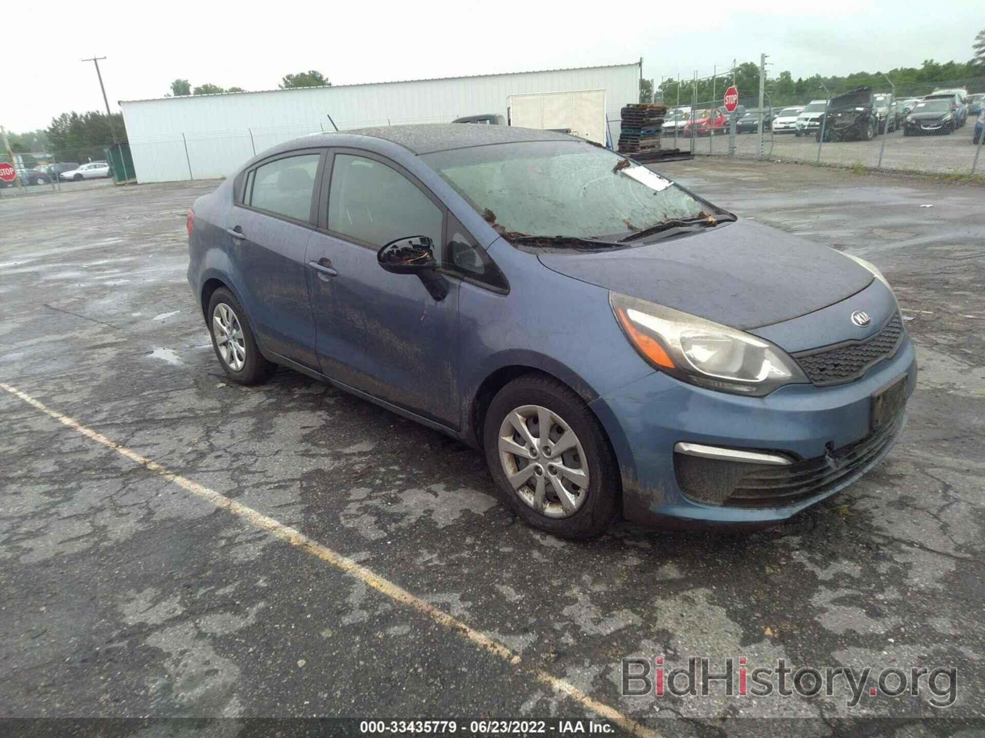 Photo KNADM4A30G6532973 - KIA RIO 2016