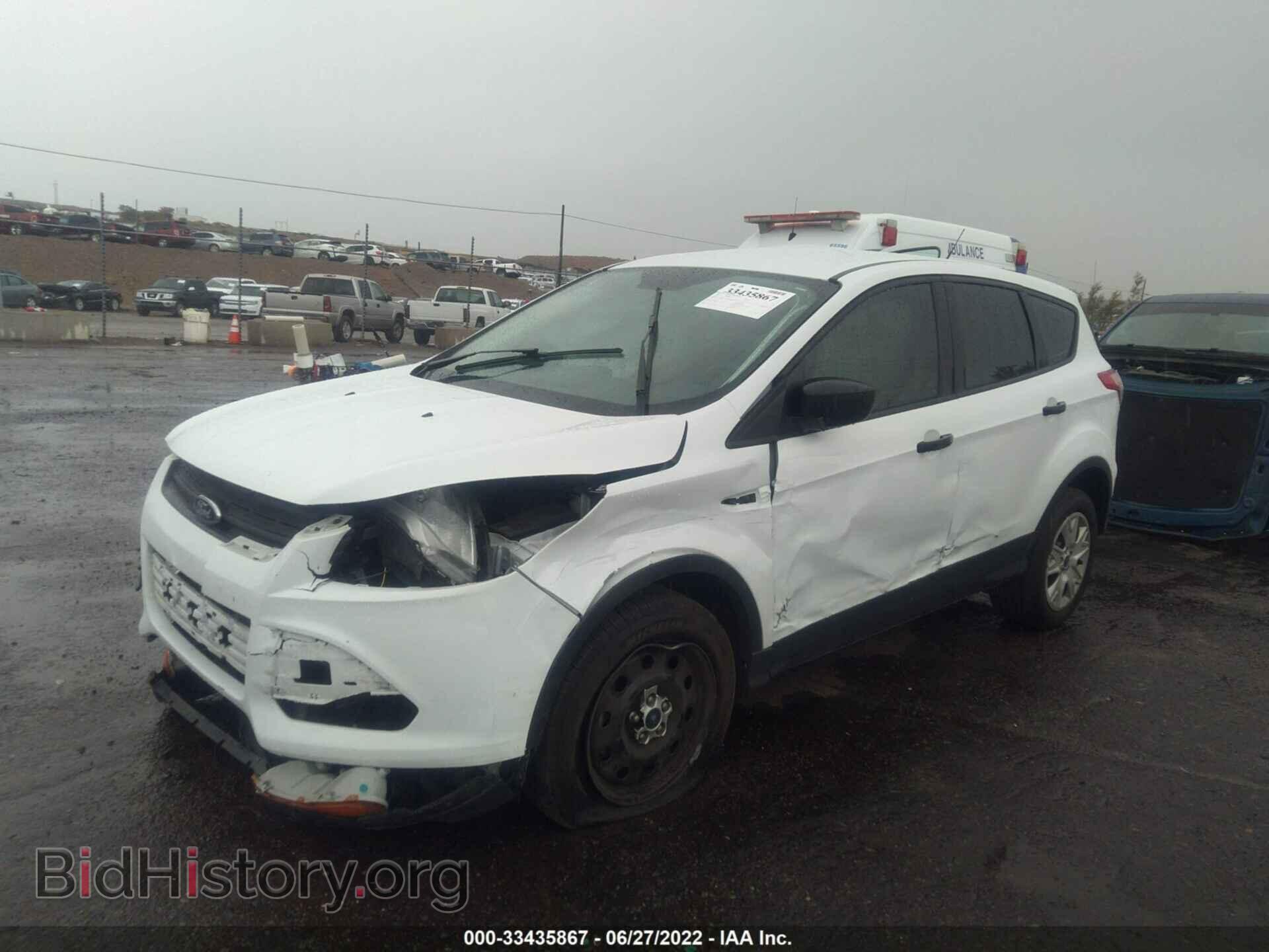 2016 FORD ESCAPE - VIN: 1FMCU0F76GUC27035 - Фото 2