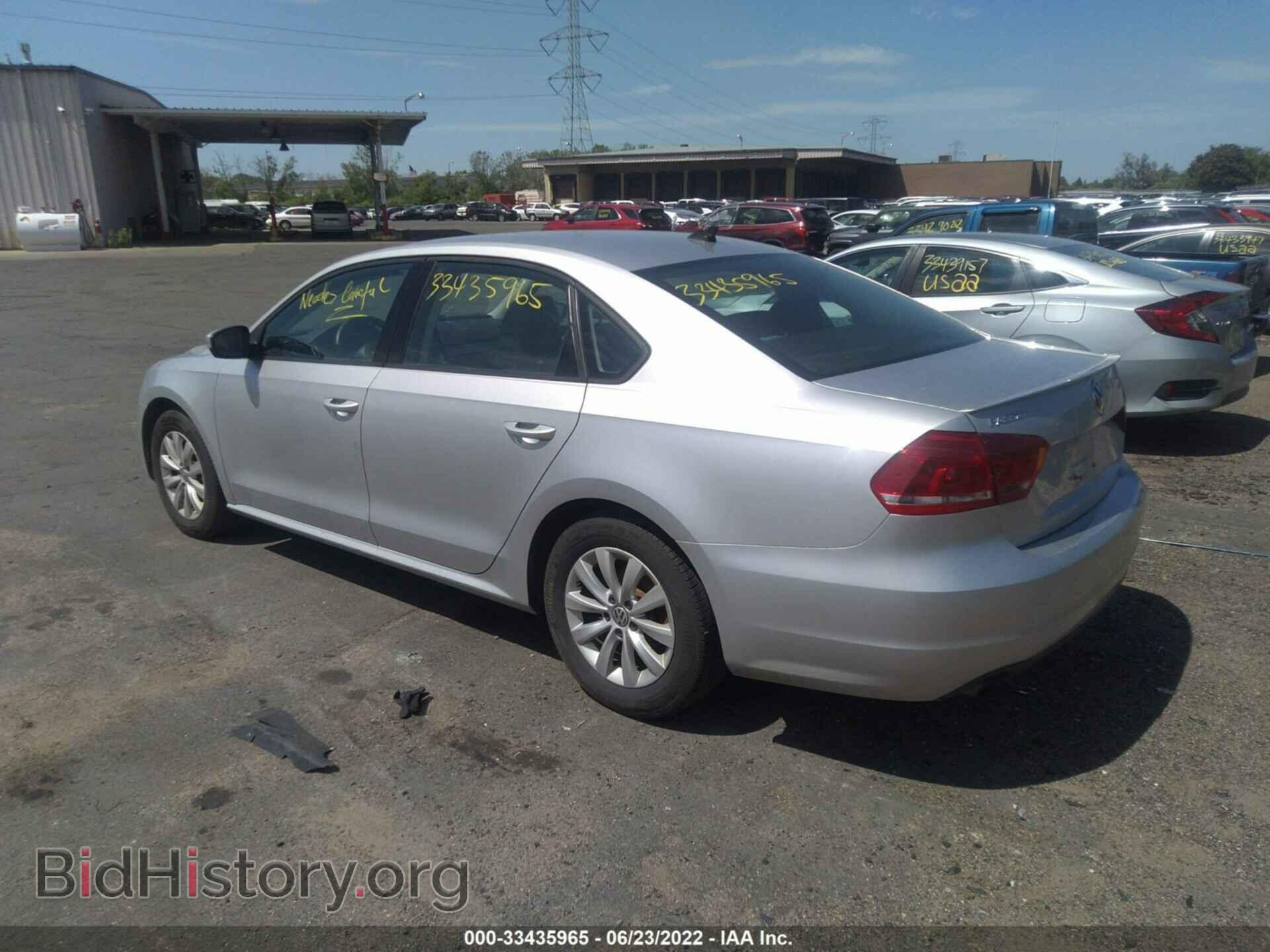 2013 VOLKSWAGEN PASSAT - VIN: 1VWAP7A36DC133963 - Фото 3