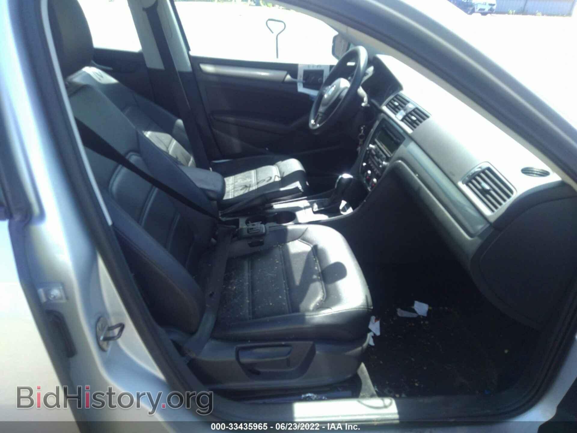 2013 VOLKSWAGEN PASSAT - VIN: 1VWAP7A36DC133963 - Фото 5