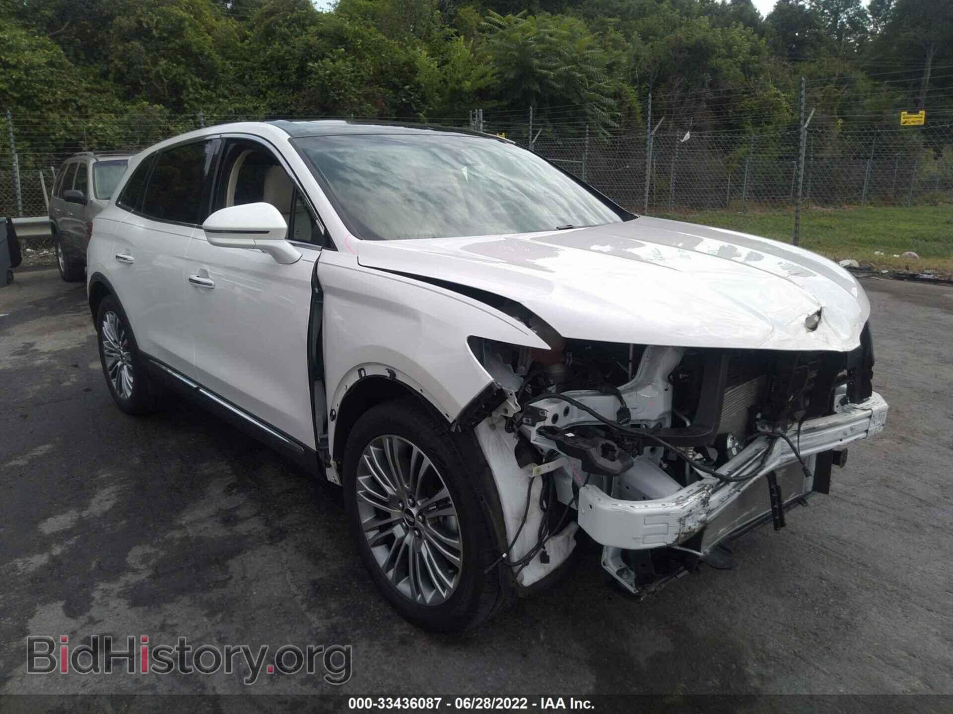 Фотография 2LMPJ6LR2JBL14662 - LINCOLN MKX 2018