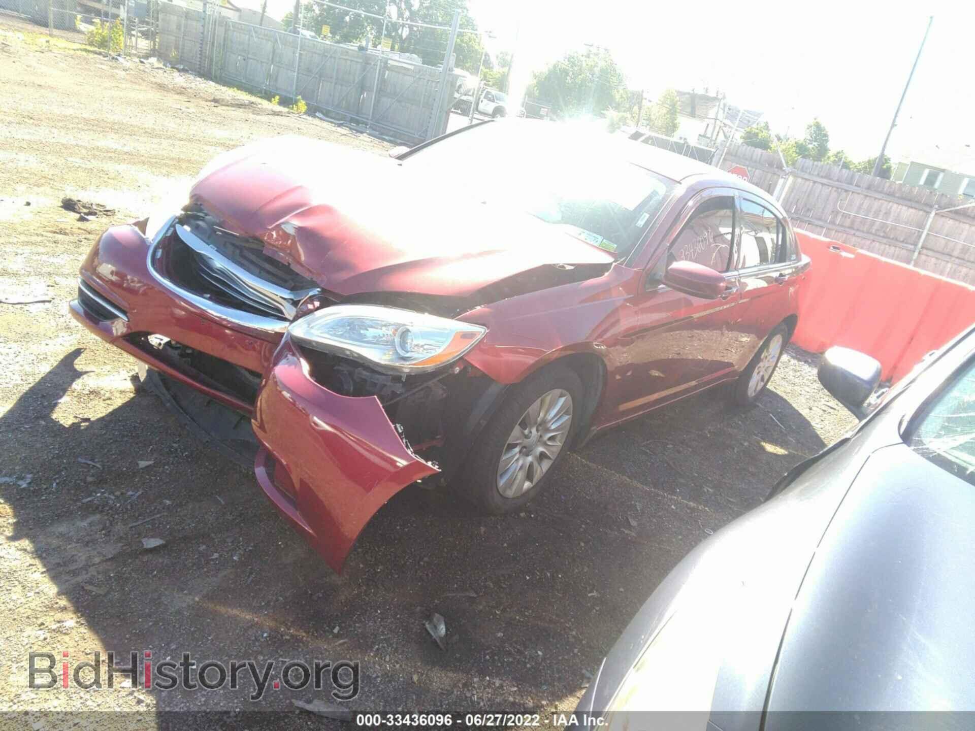 2014 CHRYSLER 200 - VIN: 1C3CCBAB4EN212236 - Фото 2