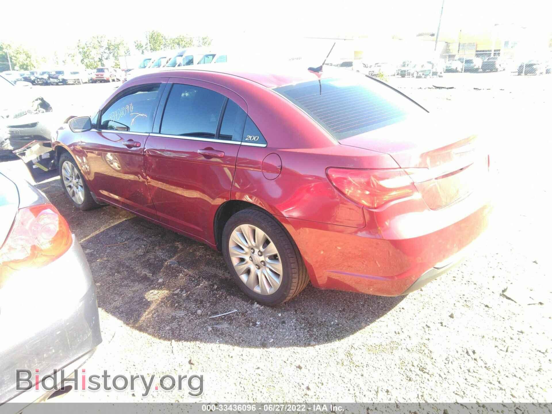 2014 CHRYSLER 200 - VIN: 1C3CCBAB4EN212236 - Фото 3
