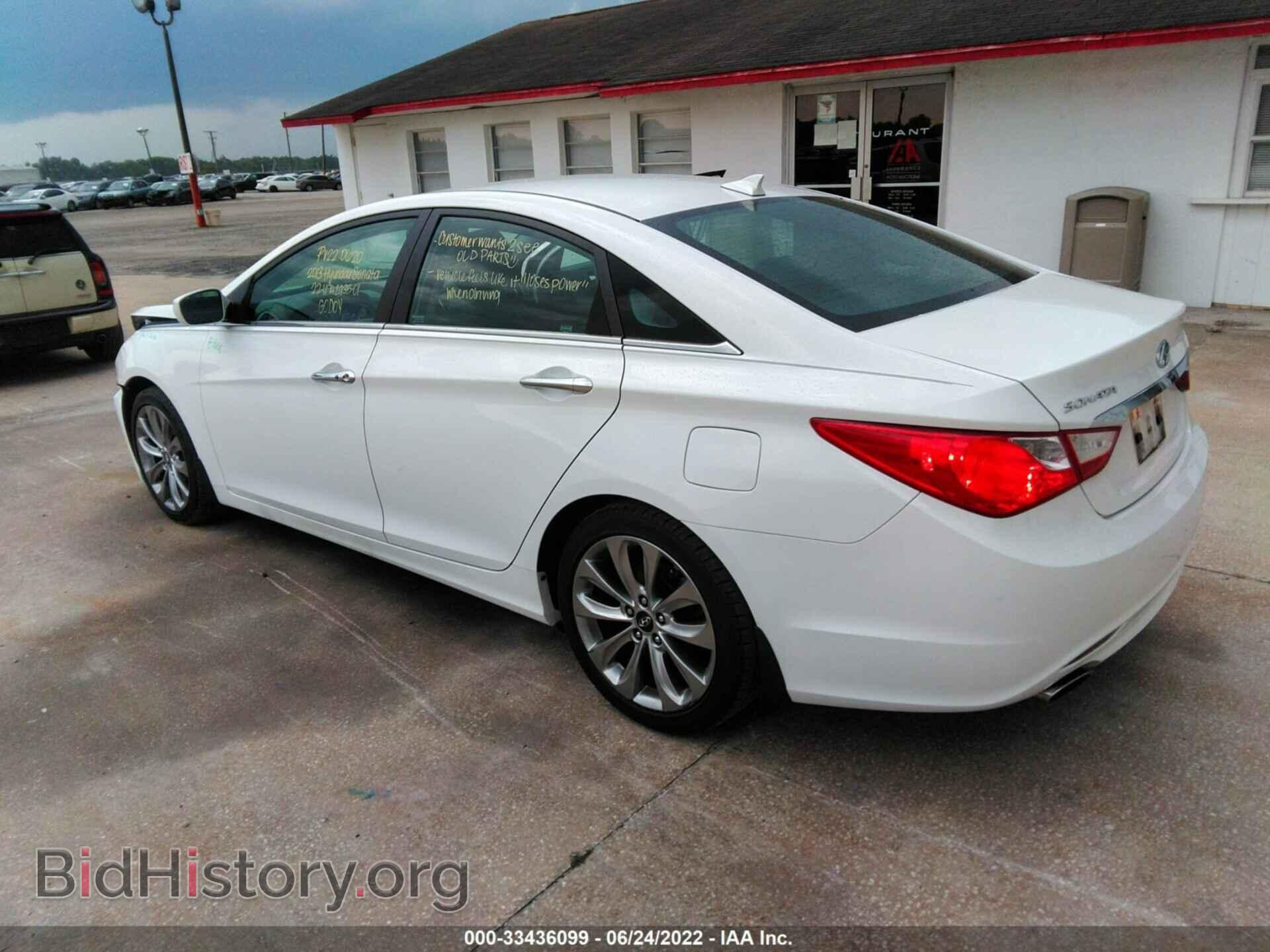 2013 HYUNDAI SONATA - VIN: 5NPEC4AC3DH511109 - Photo 3