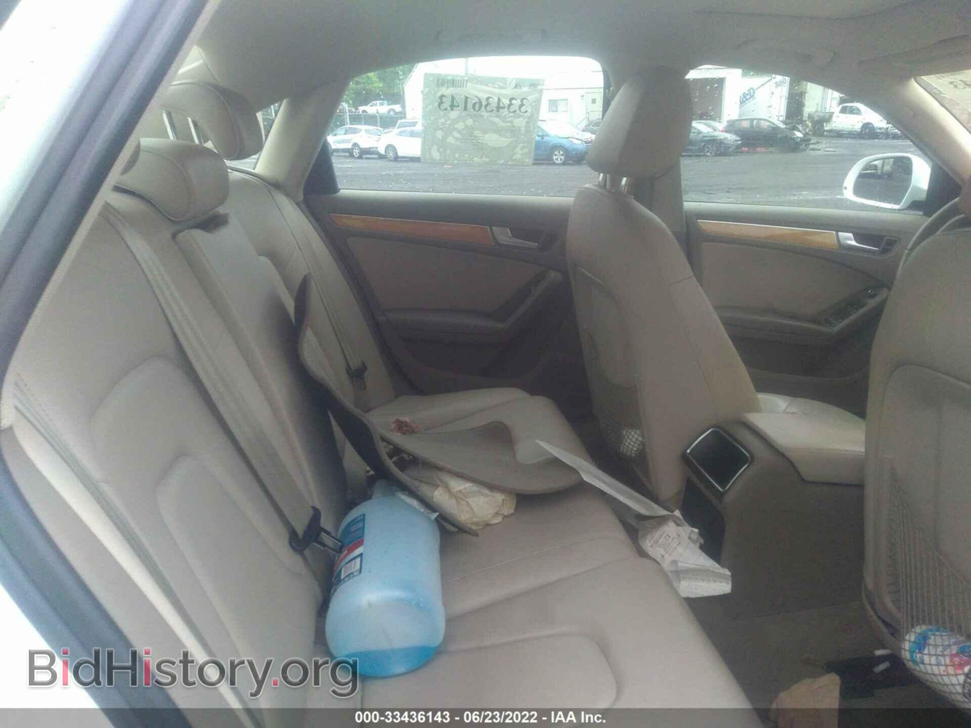 2009 AUDI A4 - VIN: WAULF78K09N035418 - Фото 8