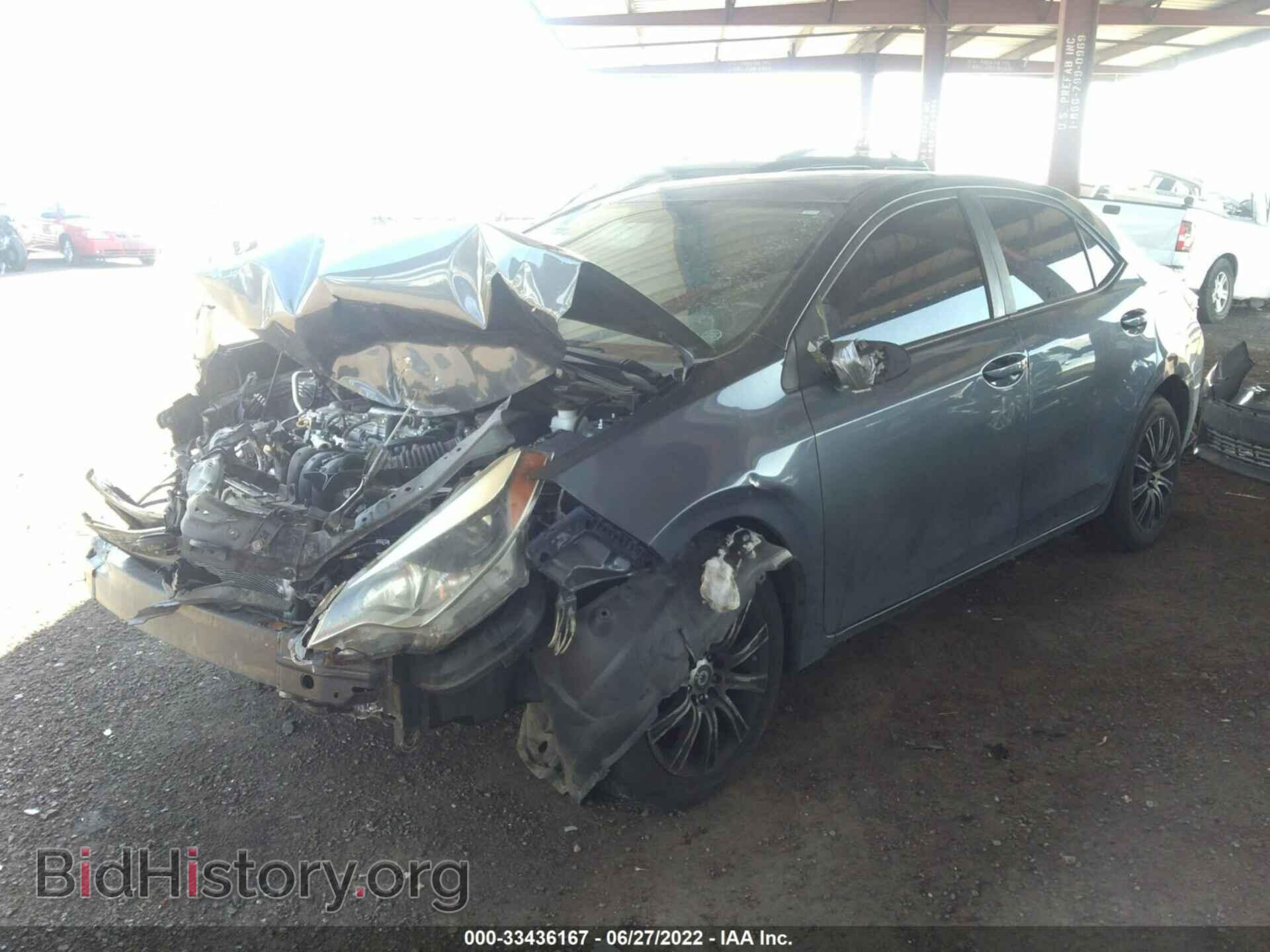 2014 TOYOTA COROLLA - VIN: 5YFBURHE6EP177750 - Фото 2