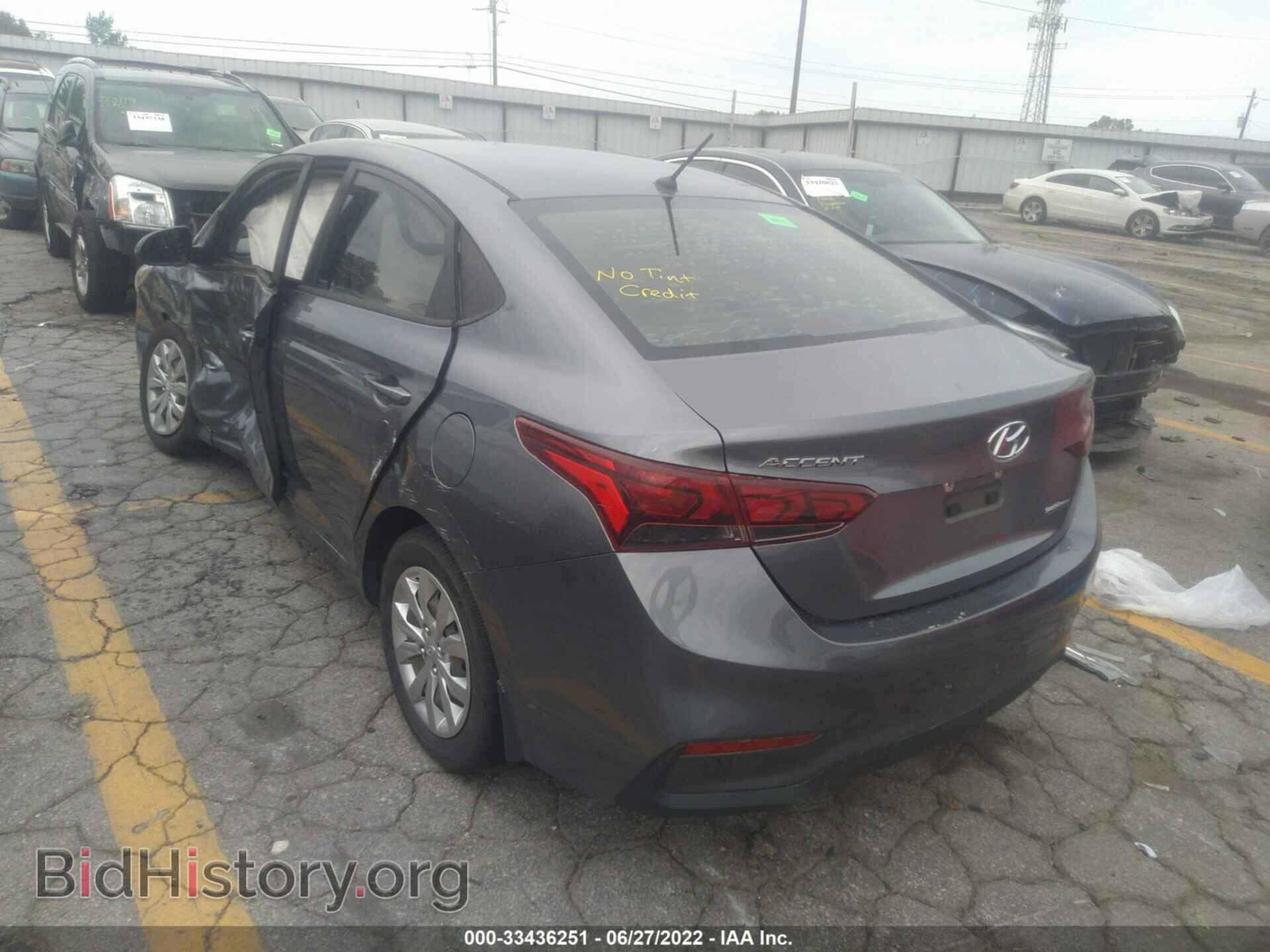 2019 HYUNDAI ACCENT - VIN: 3KPC24A39KE045178 - Фото 3