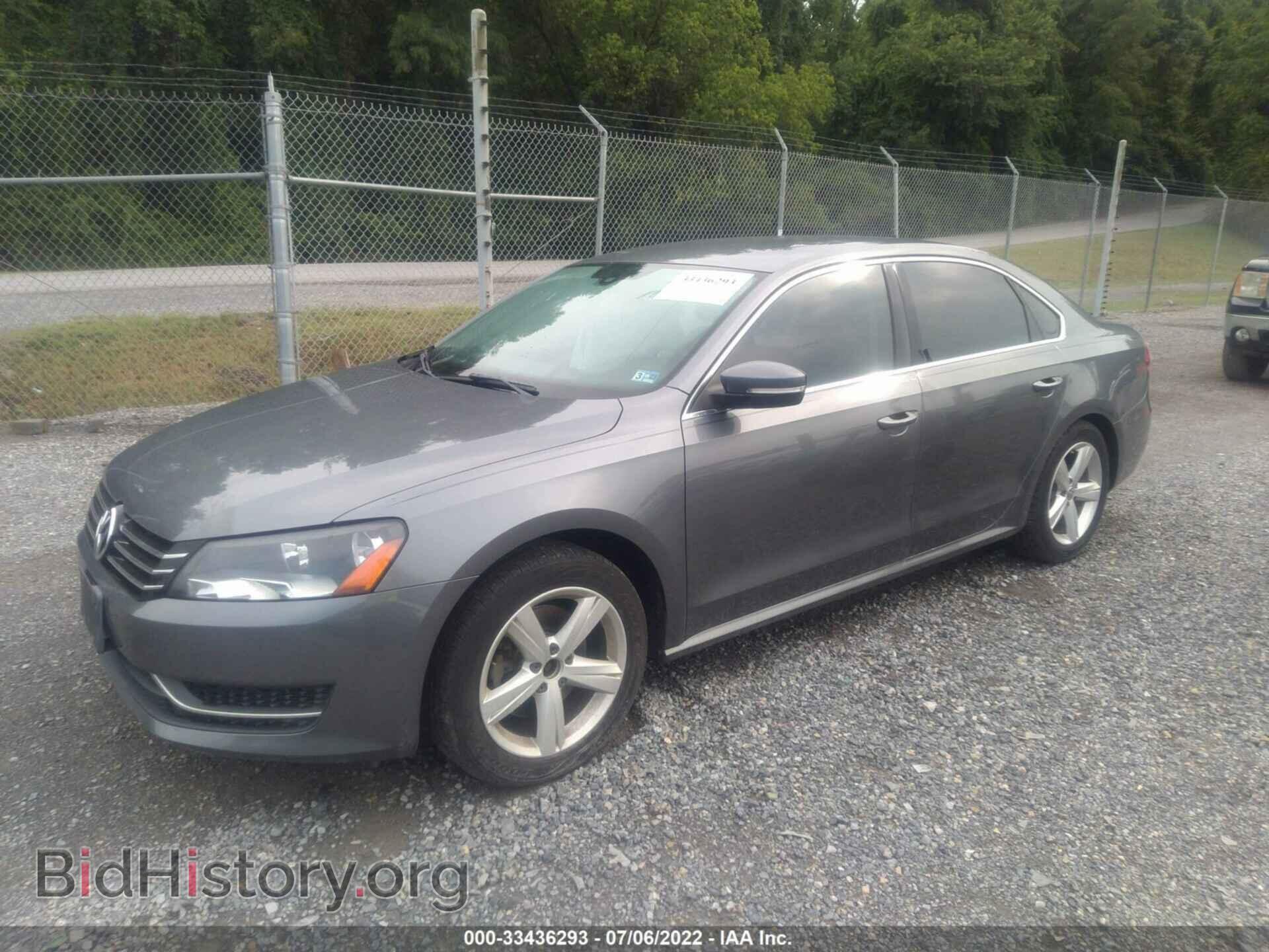 2014 VOLKSWAGEN PASSAT - VIN: 1VWBS7A38EC059076 - Фото 2